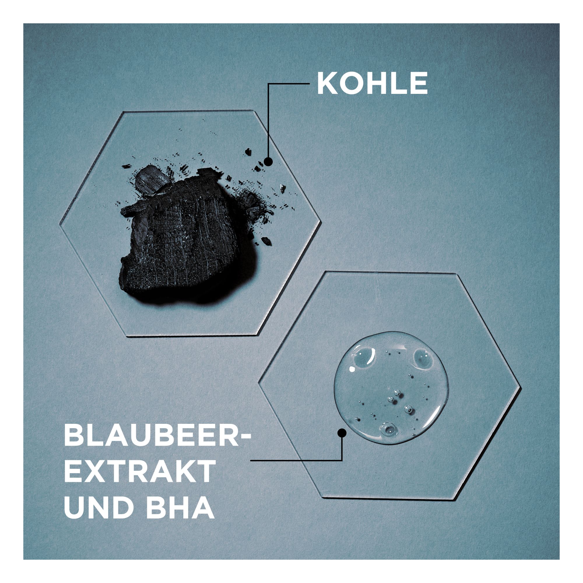 Face Peeling, Mask & Cleanser - Hautklar 3 In 1 Kohle Face Peeling, Mask & Cleanser - Hautklar 3 In 1 Kohle