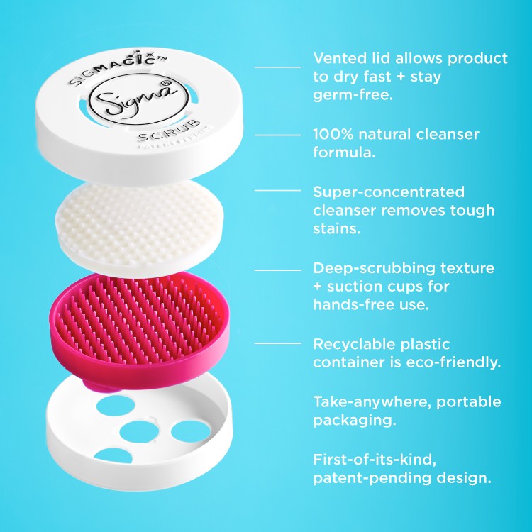 Brush Cleaning Gadget - SigMagic™ Scrub Brush Cleaning Gadget - SigMagic™ Scrub