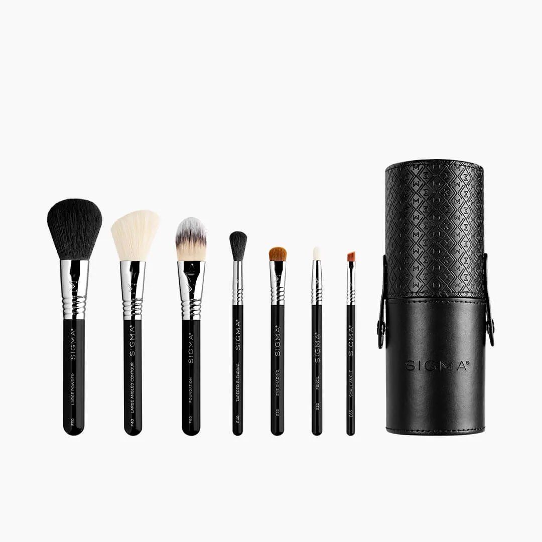 Ensemble de 7 Pinceaux - Essential Travel Brush Set Ensemble de 7 Pinceaux - Essential Travel Brush Set