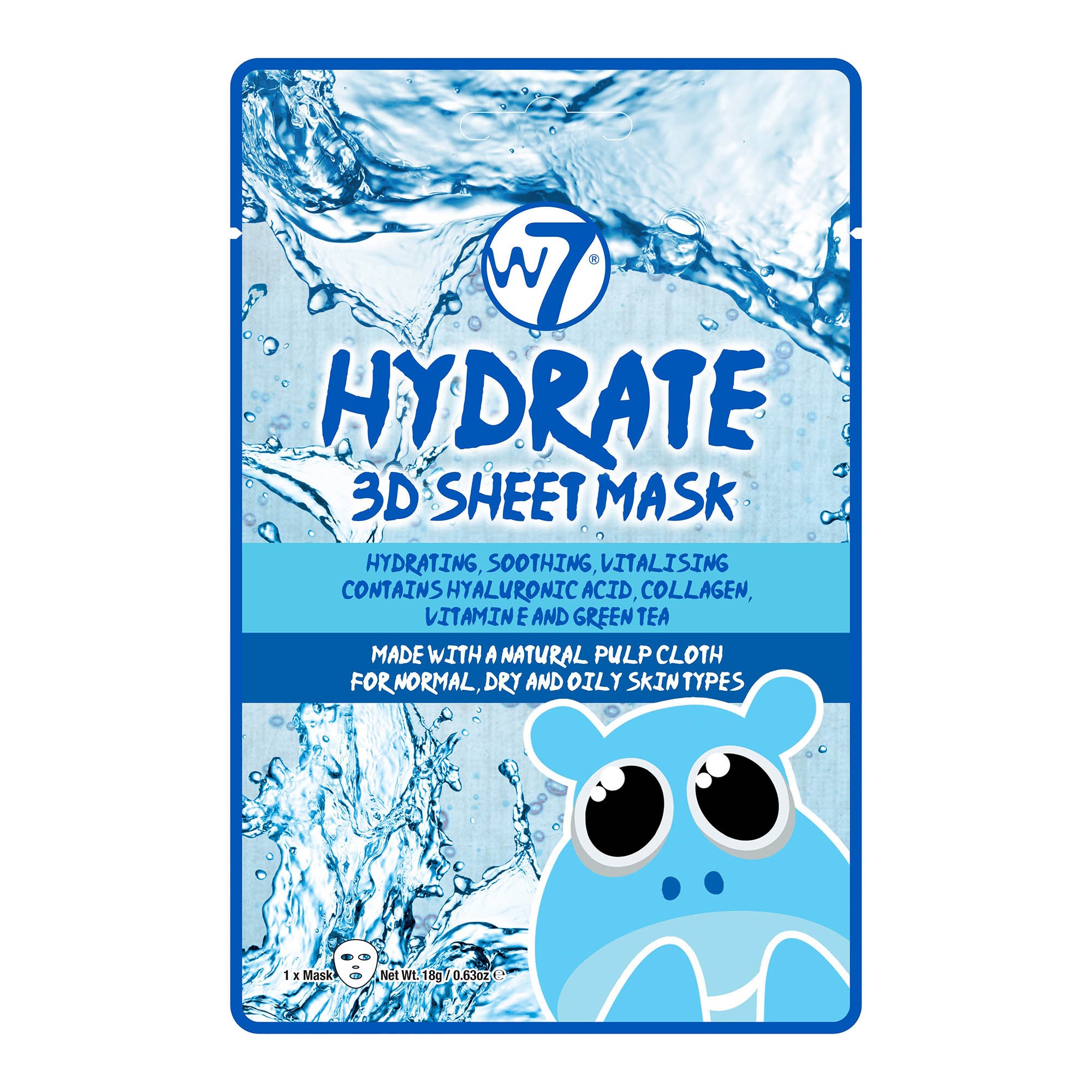 Gesichtsmaske - Hydrate 3D Sheet Face Mask