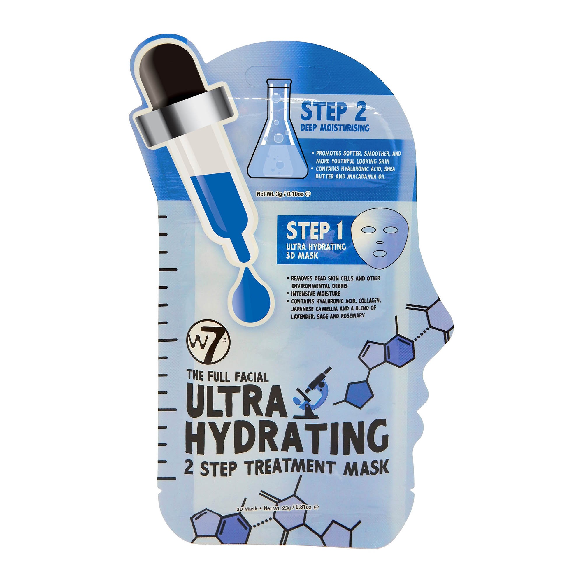 Ultra-Hydrating 2 Step Treatment Face Mask