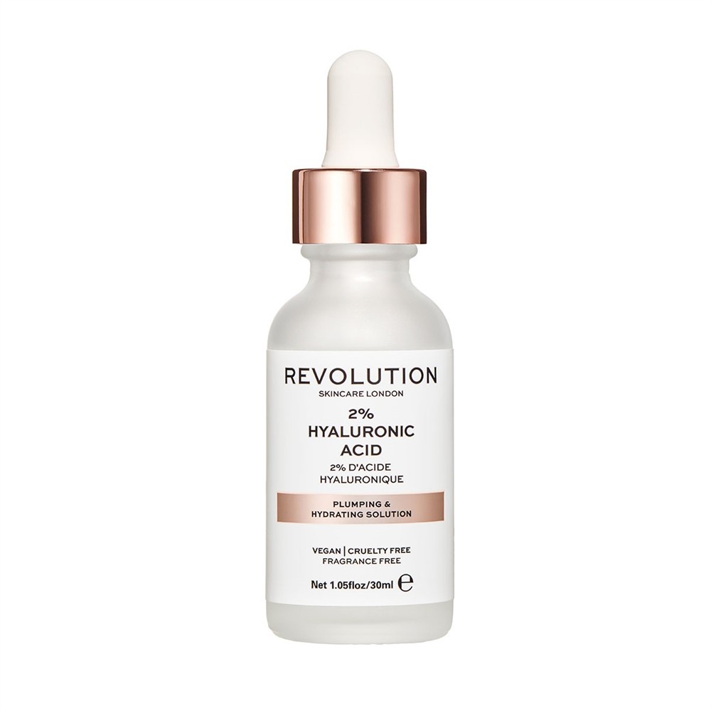 Gesichtsserum - Plumping & Hydrating Solution - 2% Hyaluronic Acid