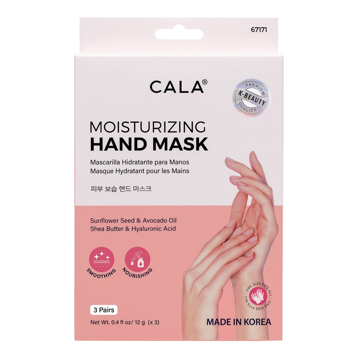 Masque Hydratant Pour Les Mains - Moisturizing Hand Mask (3 Paires)