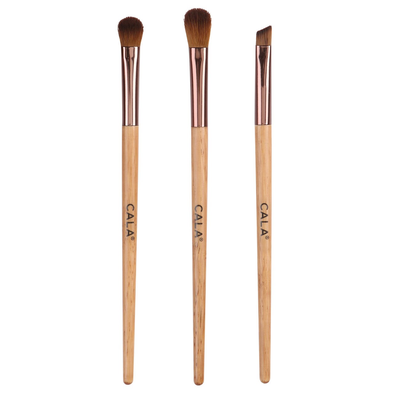 3-Teiliges Pinsel-Set - Bamboo Eye Brush Trio