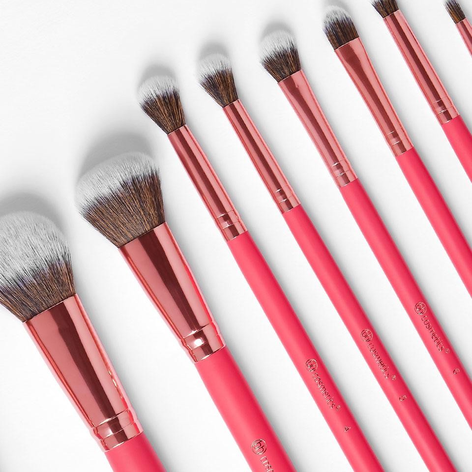Ensemble de 10 Pinceaux - Bombshell Beauty Brush Set Ensemble de 10 Pinceaux - Bombshell Beauty Brush Set