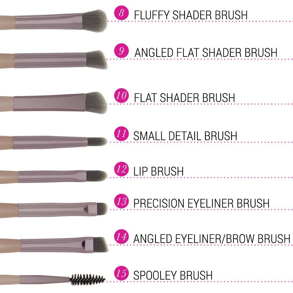 Ensemble de 15 Pinceaux - Lavish Elegance Brush Set Ensemble de 15 Pinceaux - Lavish Elegance Brush Set