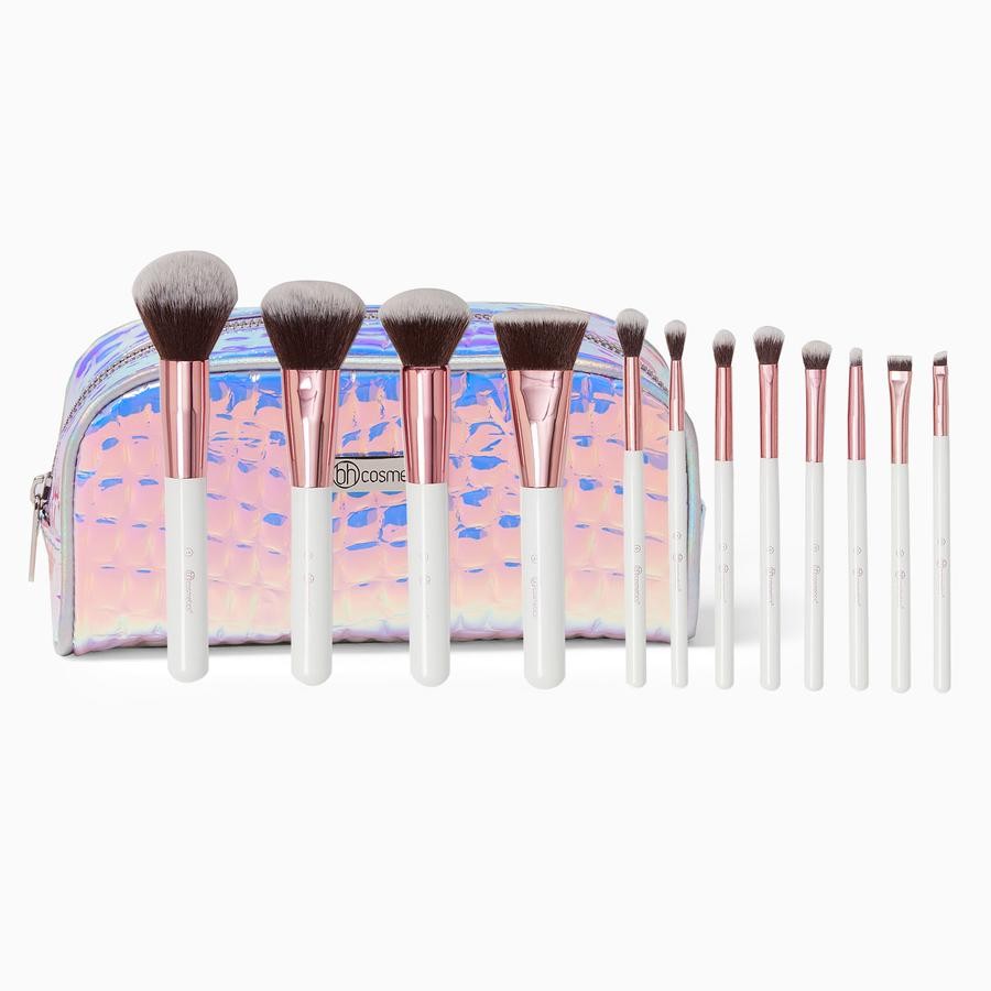 12 Piece Brush Set - Crystal Quartz 12 Piece Brush Set - Crystal Quartz