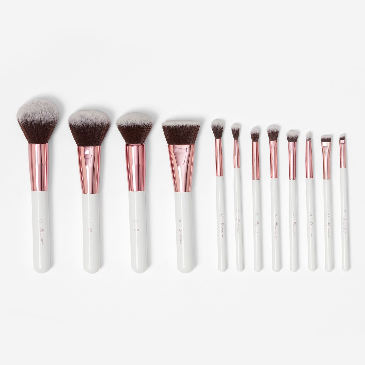 12 Piece Brush Set - Crystal Quartz 12 Piece Brush Set - Crystal Quartz