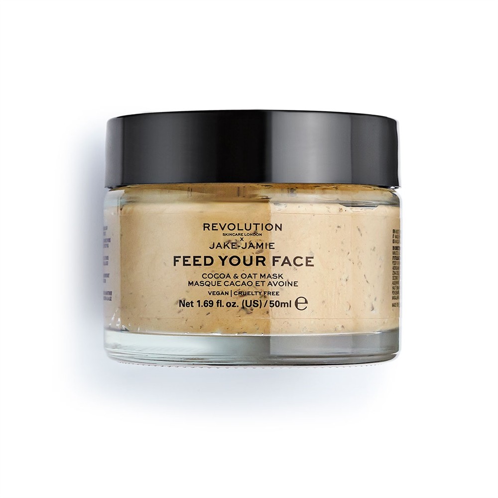 Masque de Beauté - Revolution Skincare x Jake-Jamie - Feed Your Face - Cocoa & Oat Mask Masque de Beauté - Revolution Skincare x Jake-Jamie - Feed Your Face - Cocoa & Oat Mask