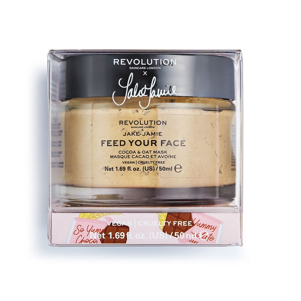 Masque de Beauté - Revolution Skincare x Jake-Jamie - Feed Your Face - Cocoa & Oat Mask Masque de Beauté - Revolution Skincare x Jake-Jamie - Feed Your Face - Cocoa & Oat Mask