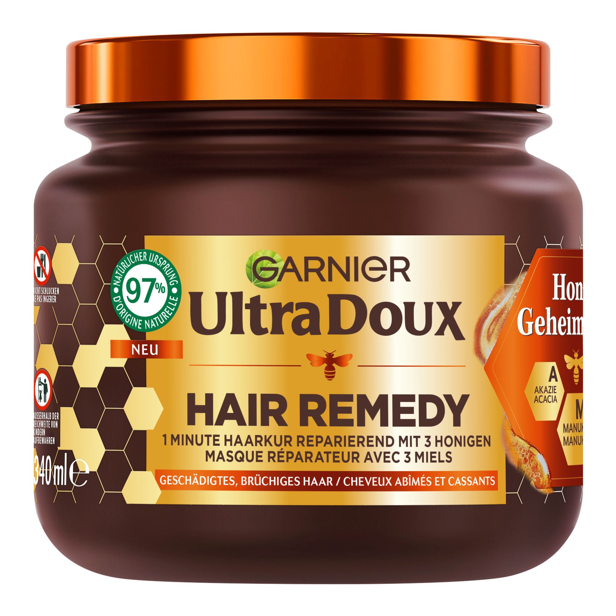 Ultra Doux - Hair Remedy Tiefenpflege-Maske Honig Geheimnisse