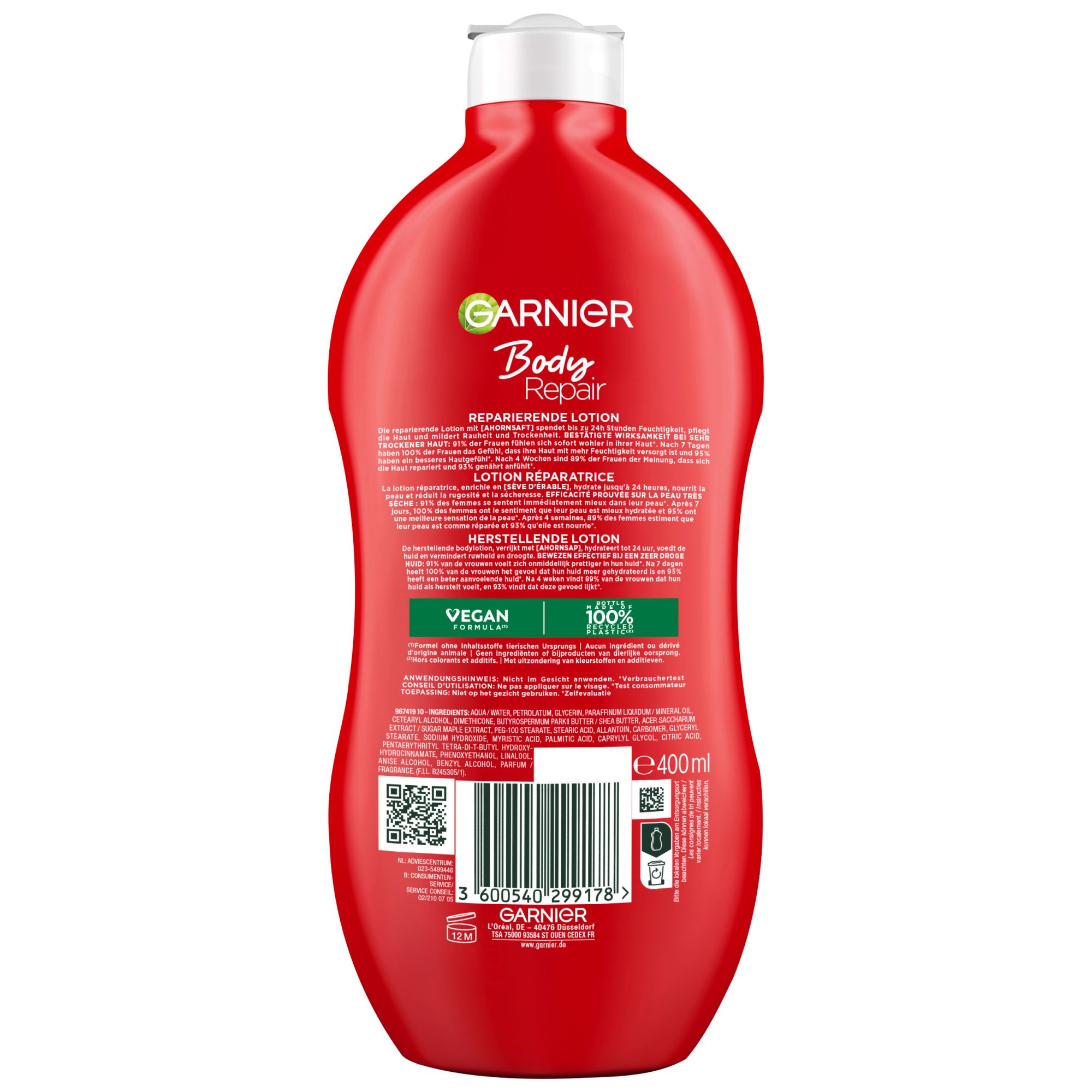 Body Lotion - Body Repair - Reparierende Creme-Milk