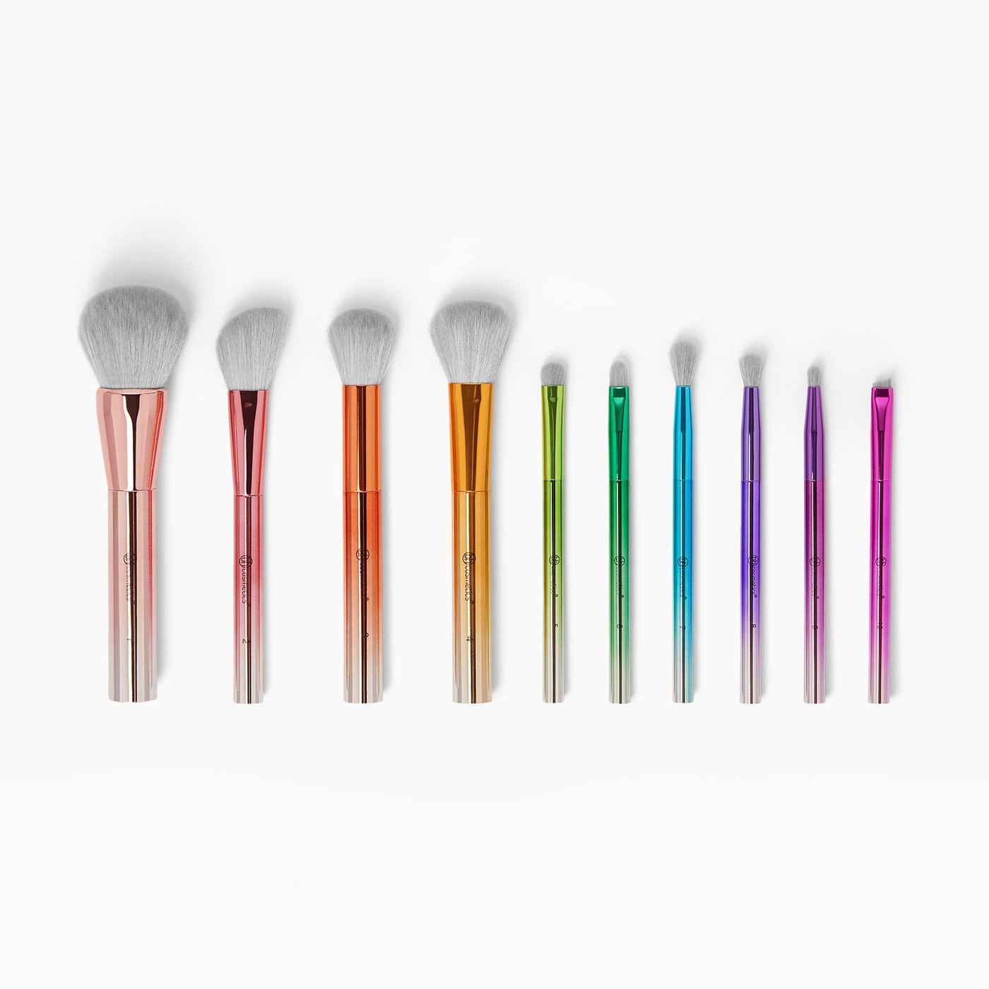 Ensemble de 10 Pinceaux - Take Me Back to Brazil Brushes Ensemble de 10 Pinceaux - Take Me Back to Brazil Brushes