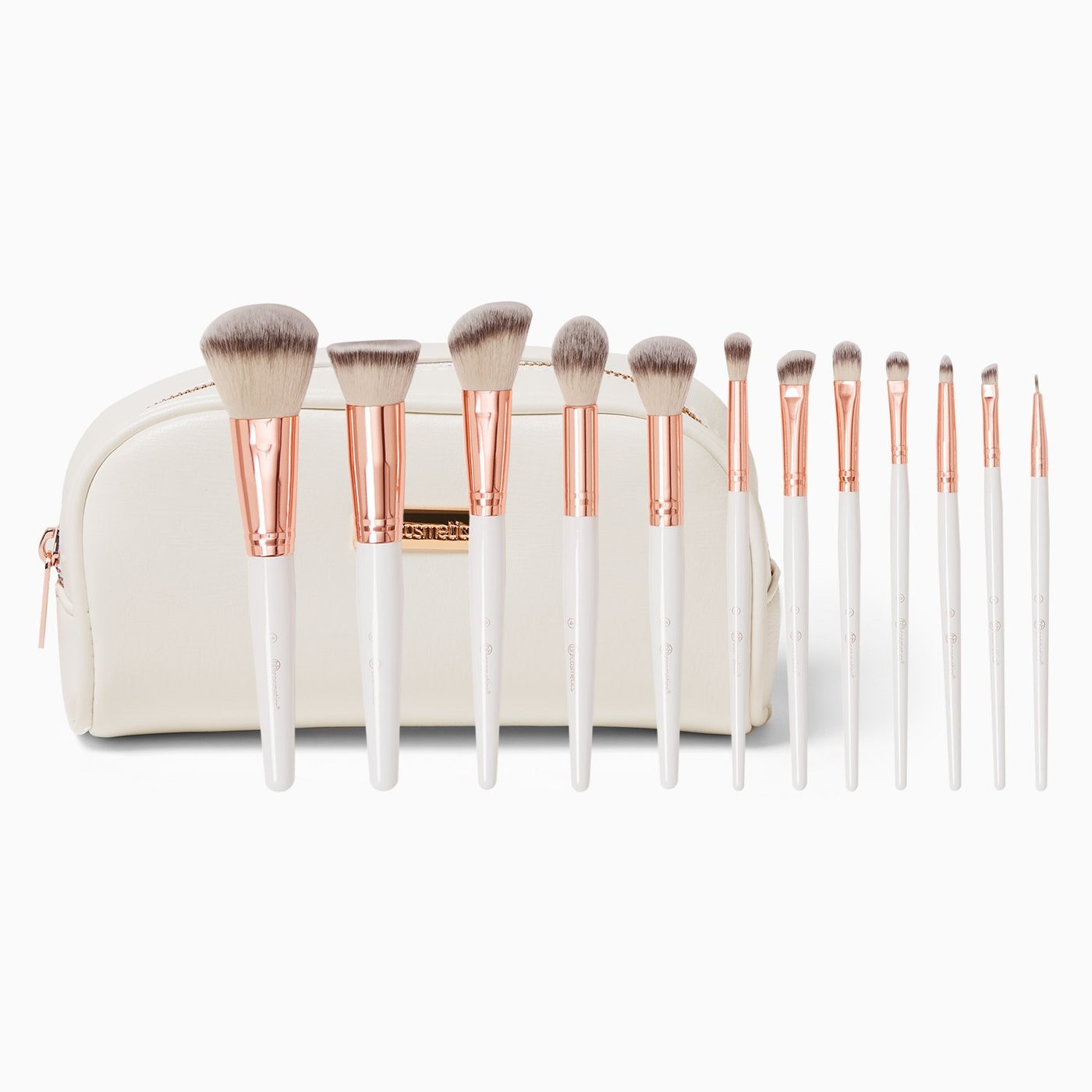 Ensemble de 12 Pinceaux - Rosé Romance Ensemble de 12 Pinceaux - Rosé Romance