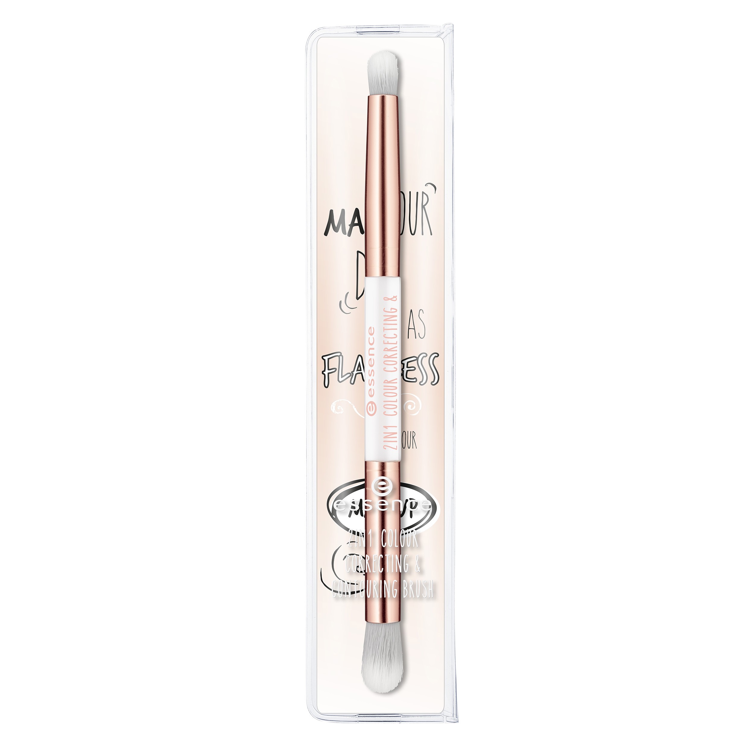 Concealer- & Contour-Pinsel - 2in1 Colour Correcting & Contouring Brush