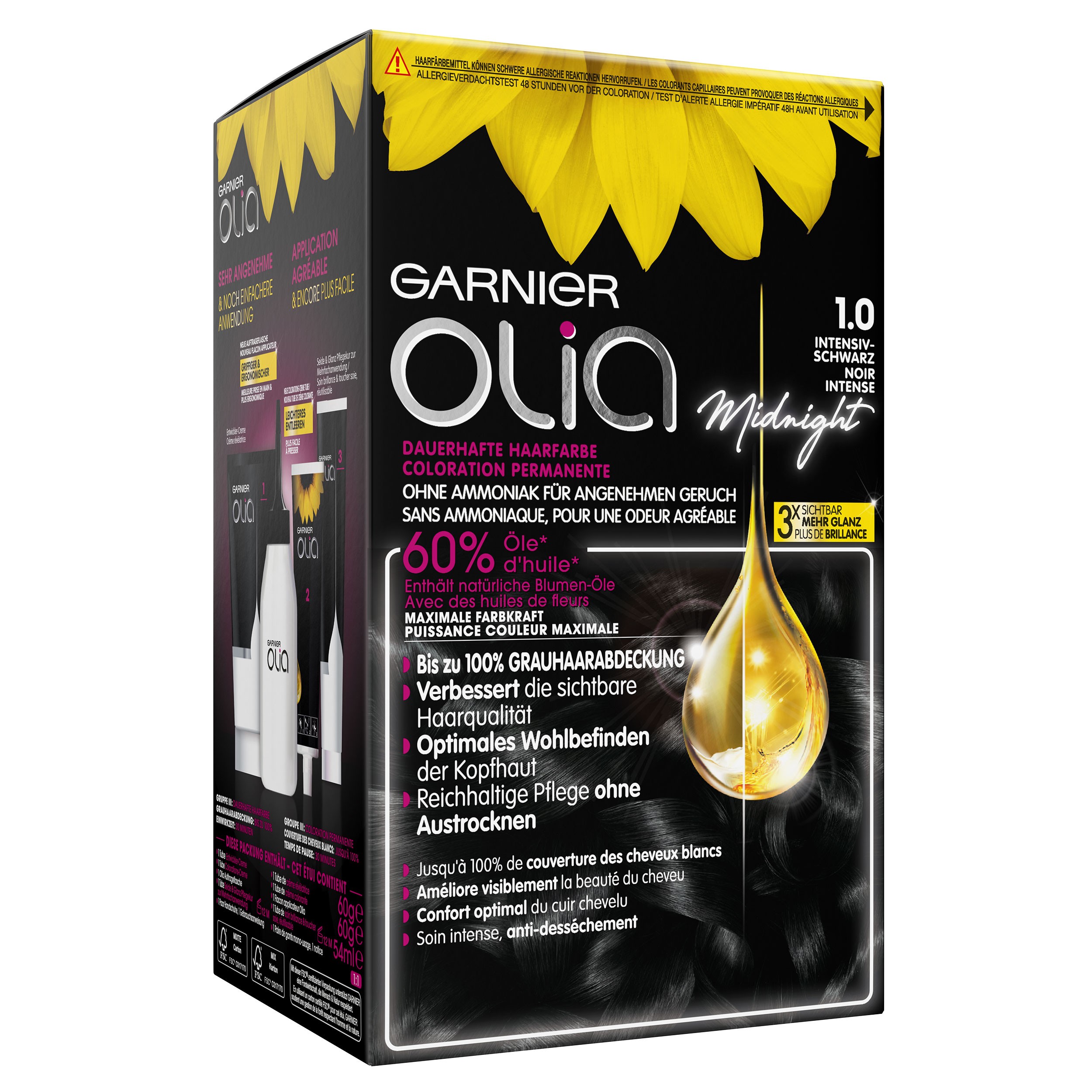 Olia - Dauerhafte Haarfarbe Olia - Dauerhafte Haarfarbe