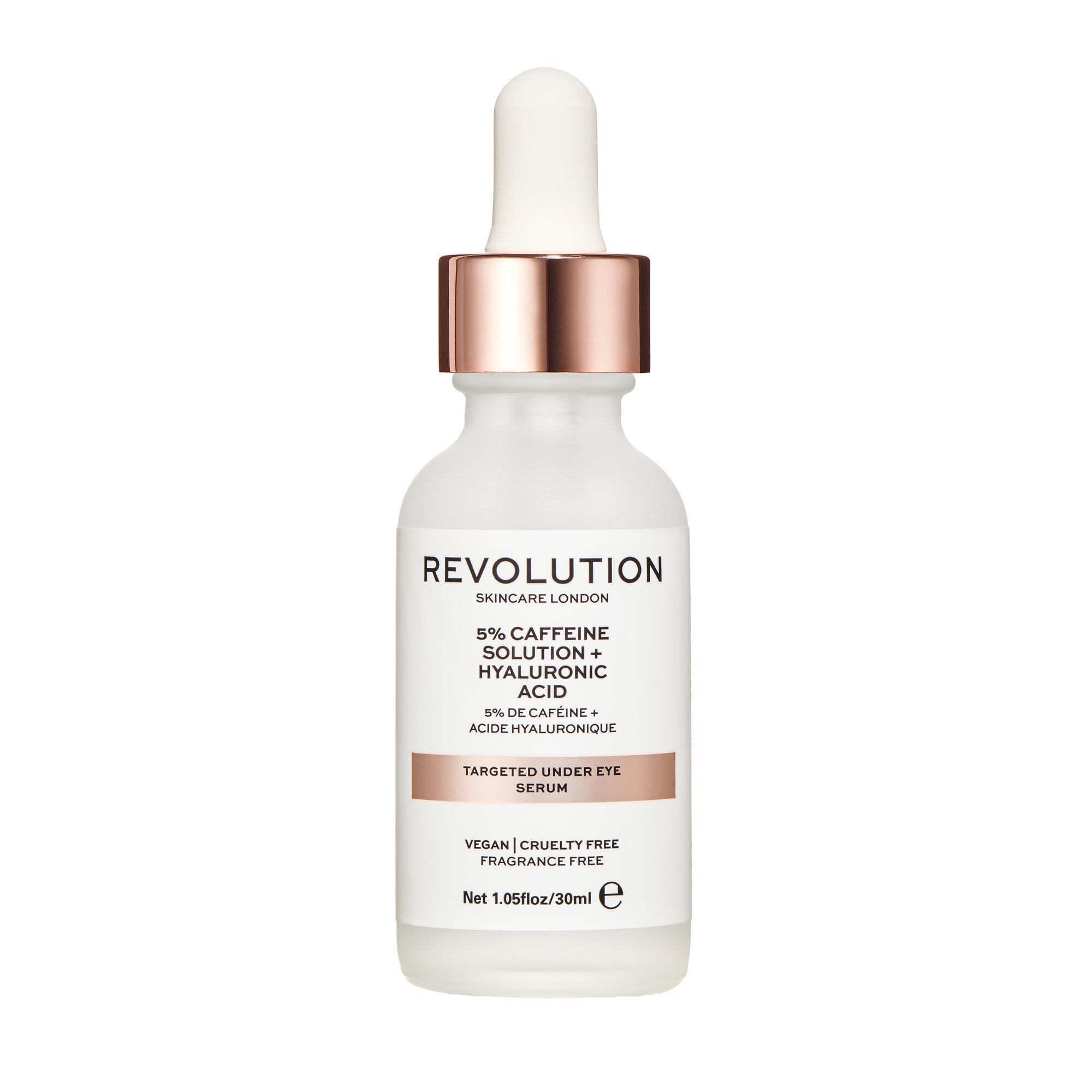 Targeted Under Eye Serum - 5% Caffeine Solution + Hyaluronic Acid Targeted Under Eye Serum - 5% Caffeine Solution + Hyaluronic Acid