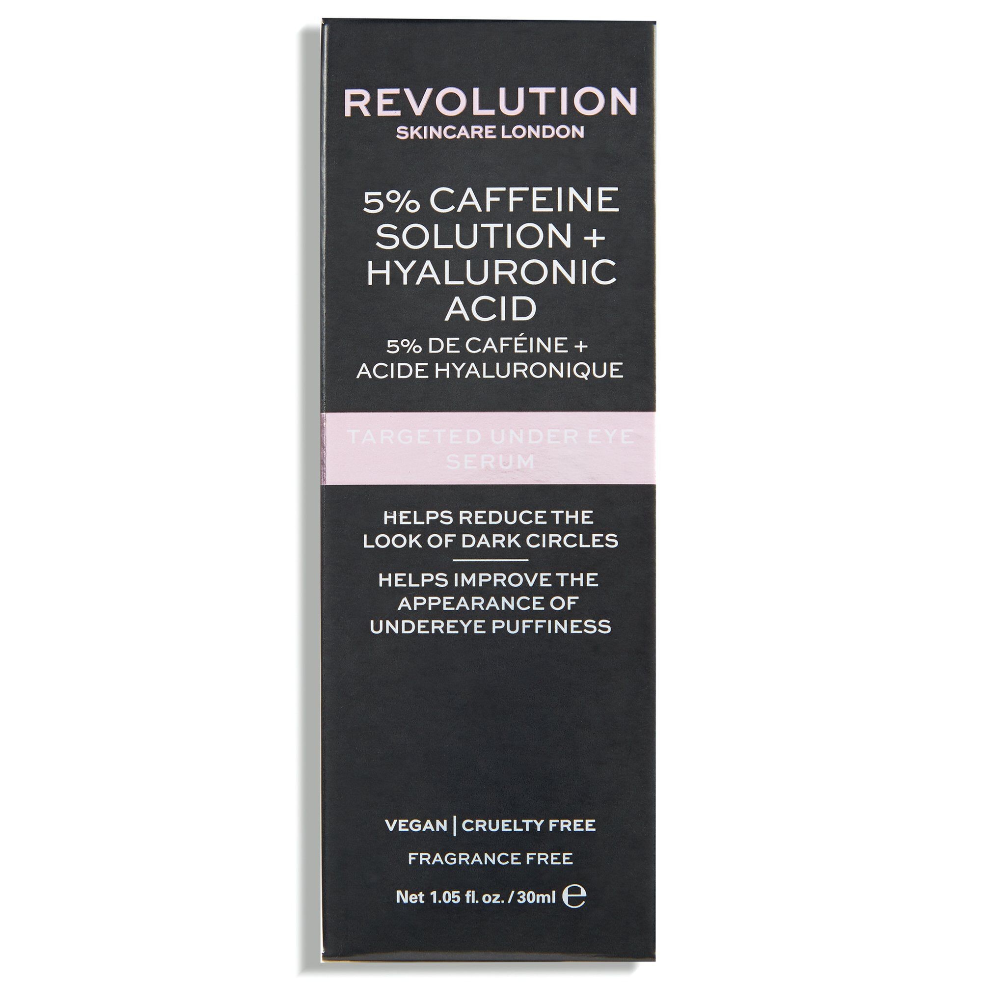 Targeted Under Eye Serum - 5% Caffeine Solution + Hyaluronic Acid