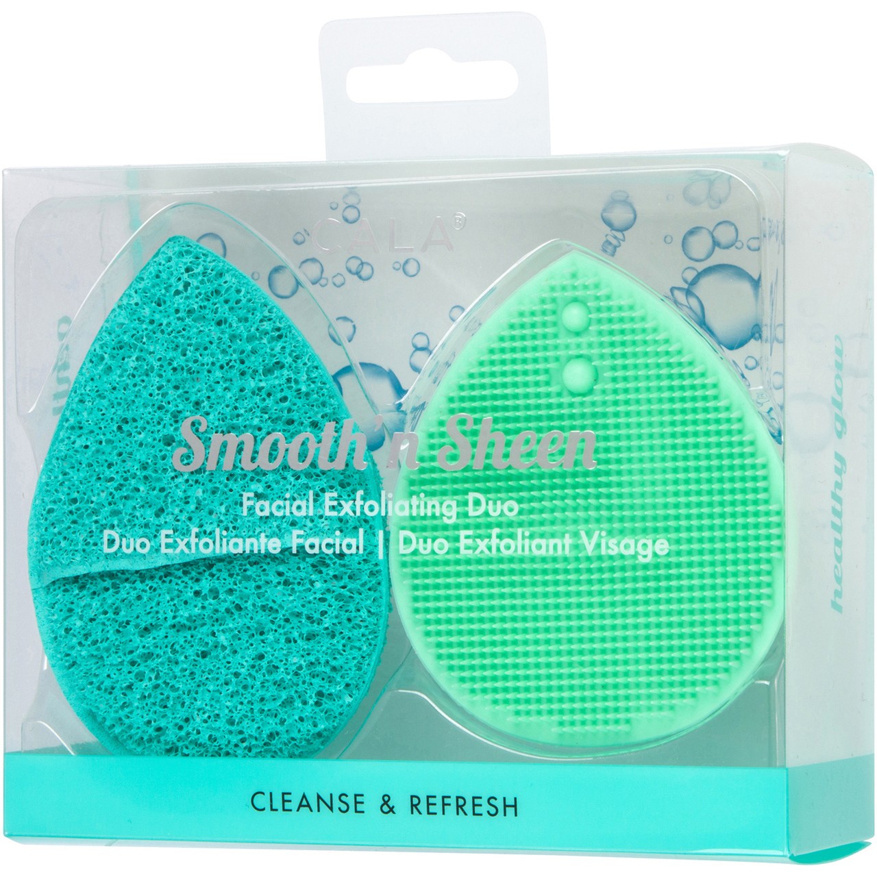 Reinigungs- & Peeling-Set - Smooth' n Sheen Facial Exfoliating Duo