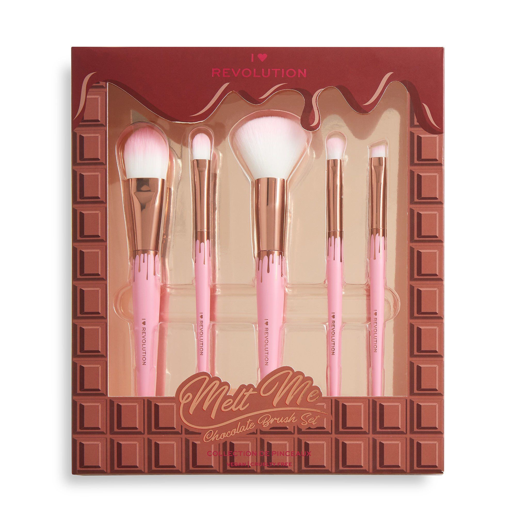 5-Teiliges Pinsel-Set - Melt Me Chocolate Brush Set