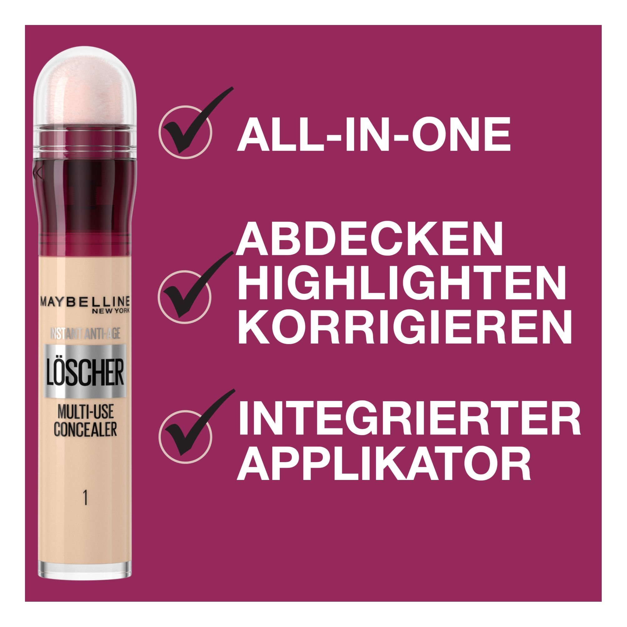 Instant Anti-Age Löscher -- Flüssig-Concealer Instant Anti-Age Löscher -- Flüssig-Concealer