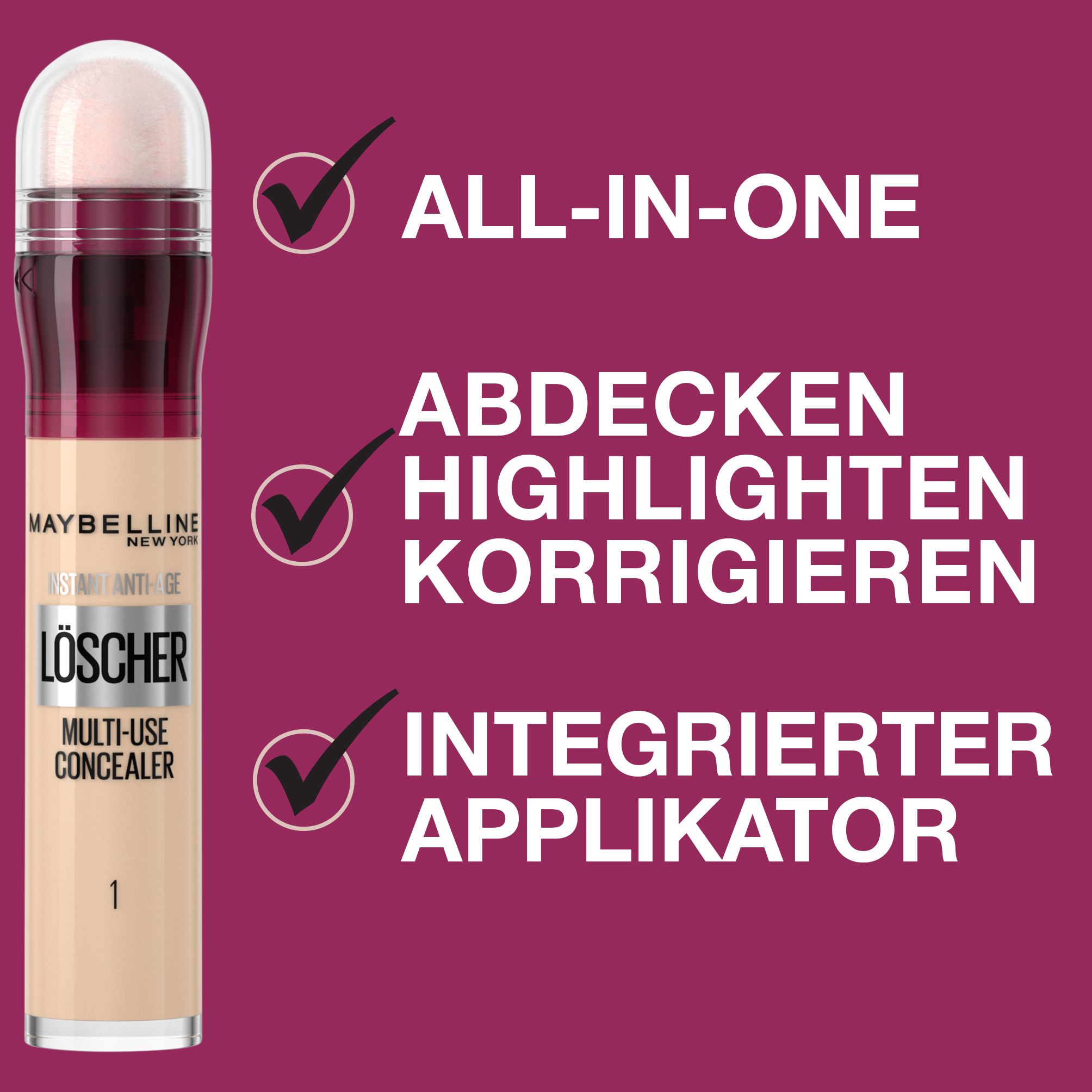 Liquid Concealer - Instant Anti-Age Löscher Liquid Concealer - Instant Anti-Age Löscher