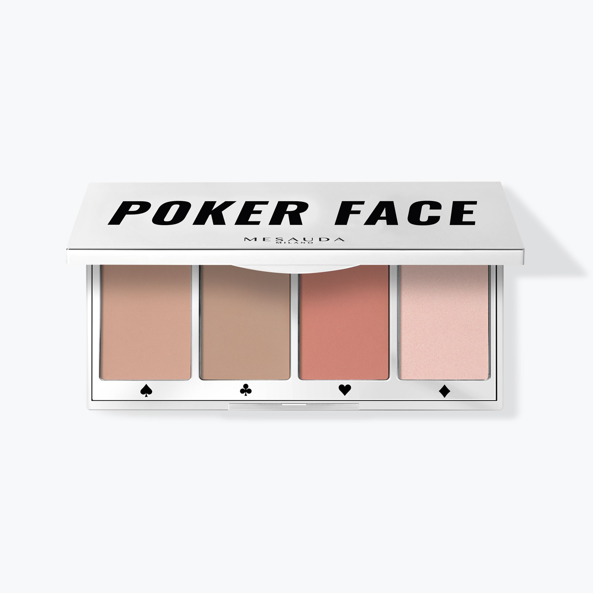 Rouge, Bronzer & Enlumineur - Poker Face - Multi-Use Face Palette Rouge, Bronzer & Enlumineur - Poker Face - Multi-Use Face Palette