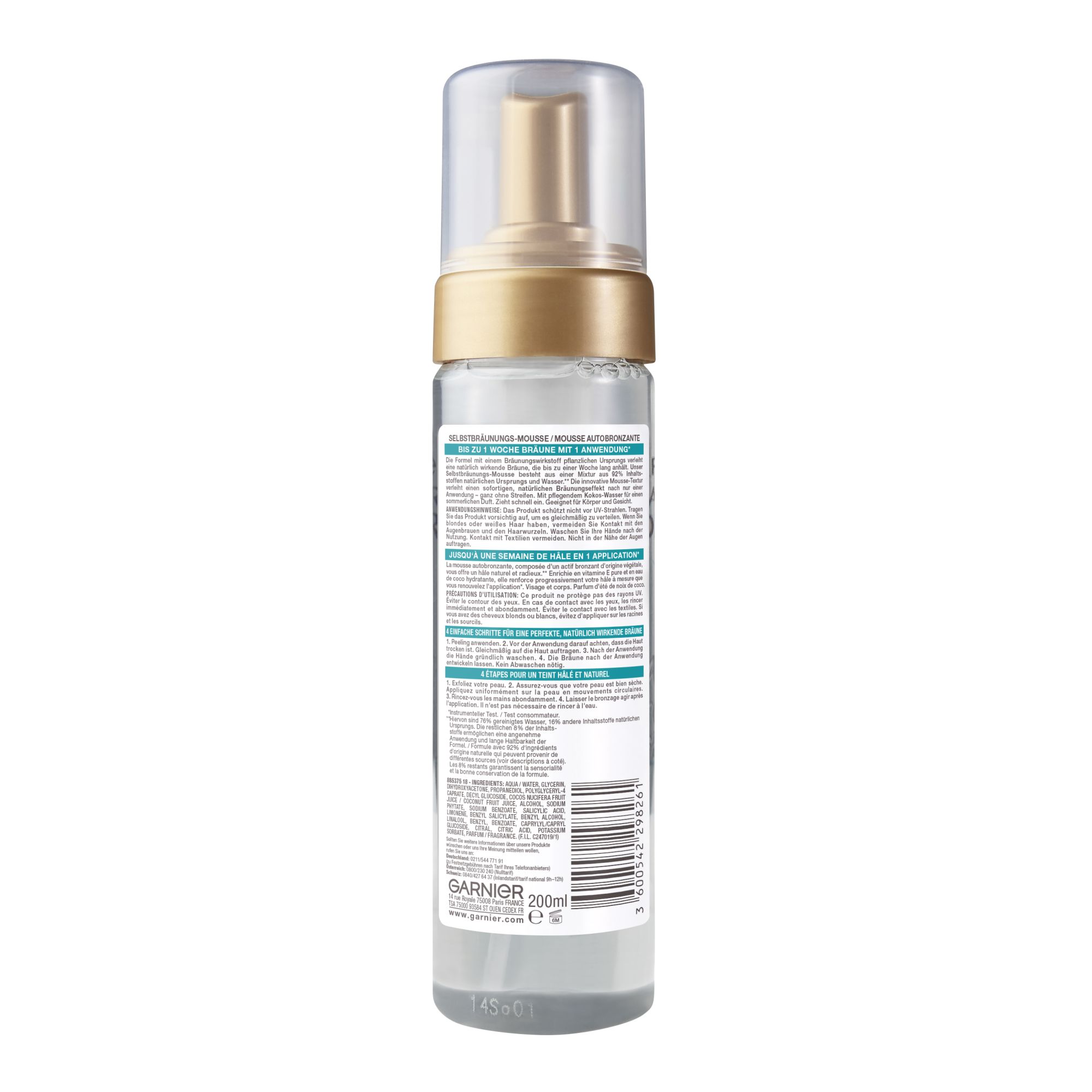 Ambre Solaire - Natural Bronzer Selbstbräunungs-Mousse Ambre Solaire - Natural Bronzer Selbstbräunungs-Mousse