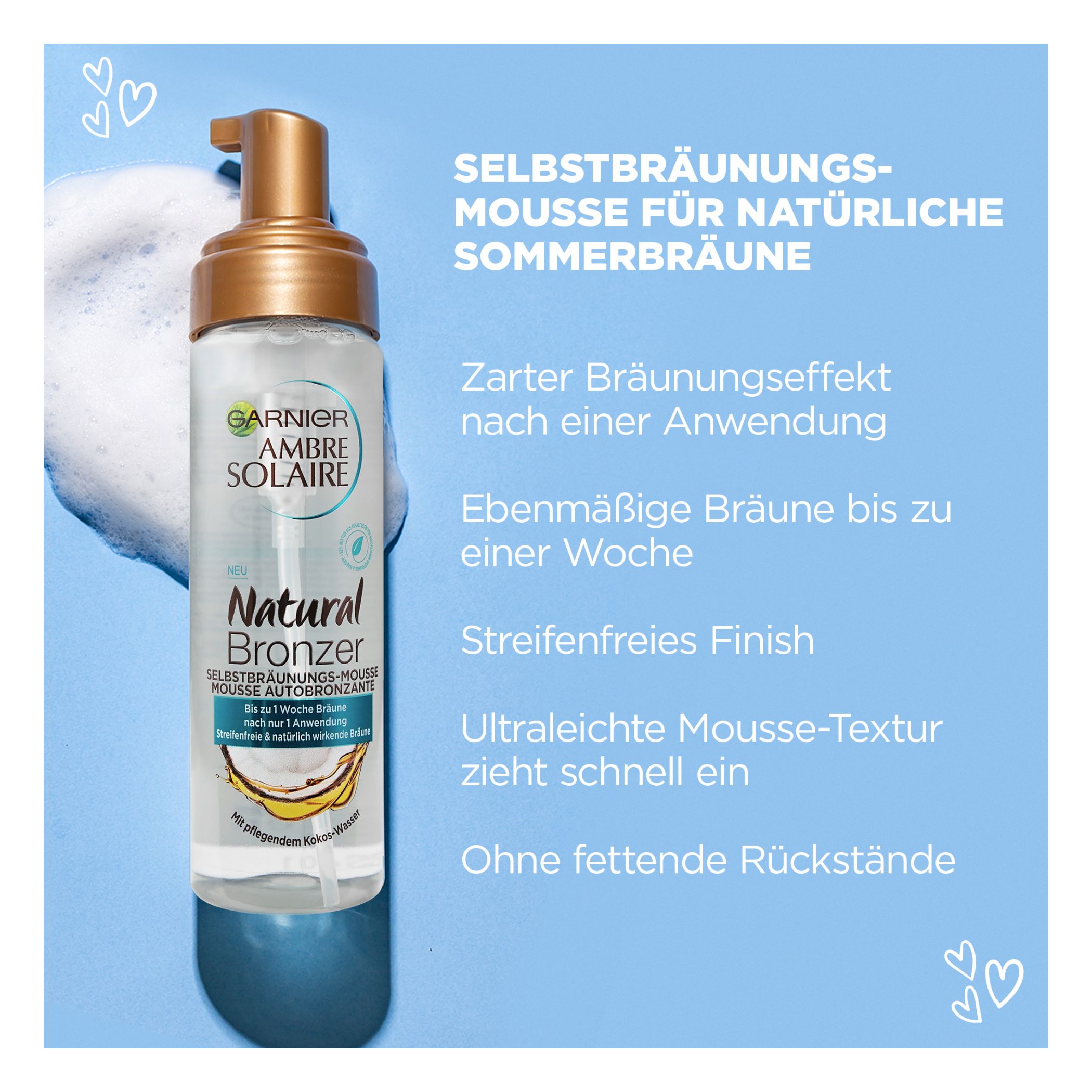 Ambre Solaire - Natural Bronzer Mousse Autobronzante