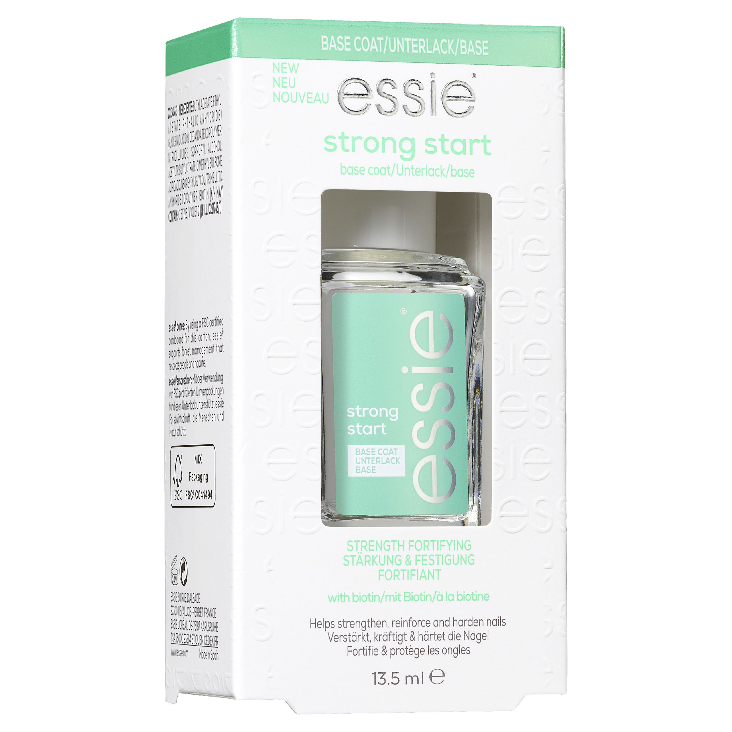 Base Coat - Strong Start - Fortifiant Base Coat - Strong Start - Fortifiant