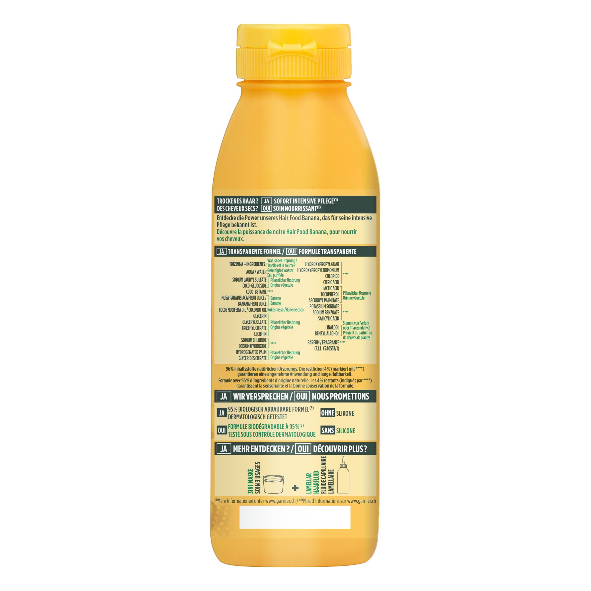 Fructis - Banana Hair Food Shampoo Fructis - Banana Hair Food Shampoo