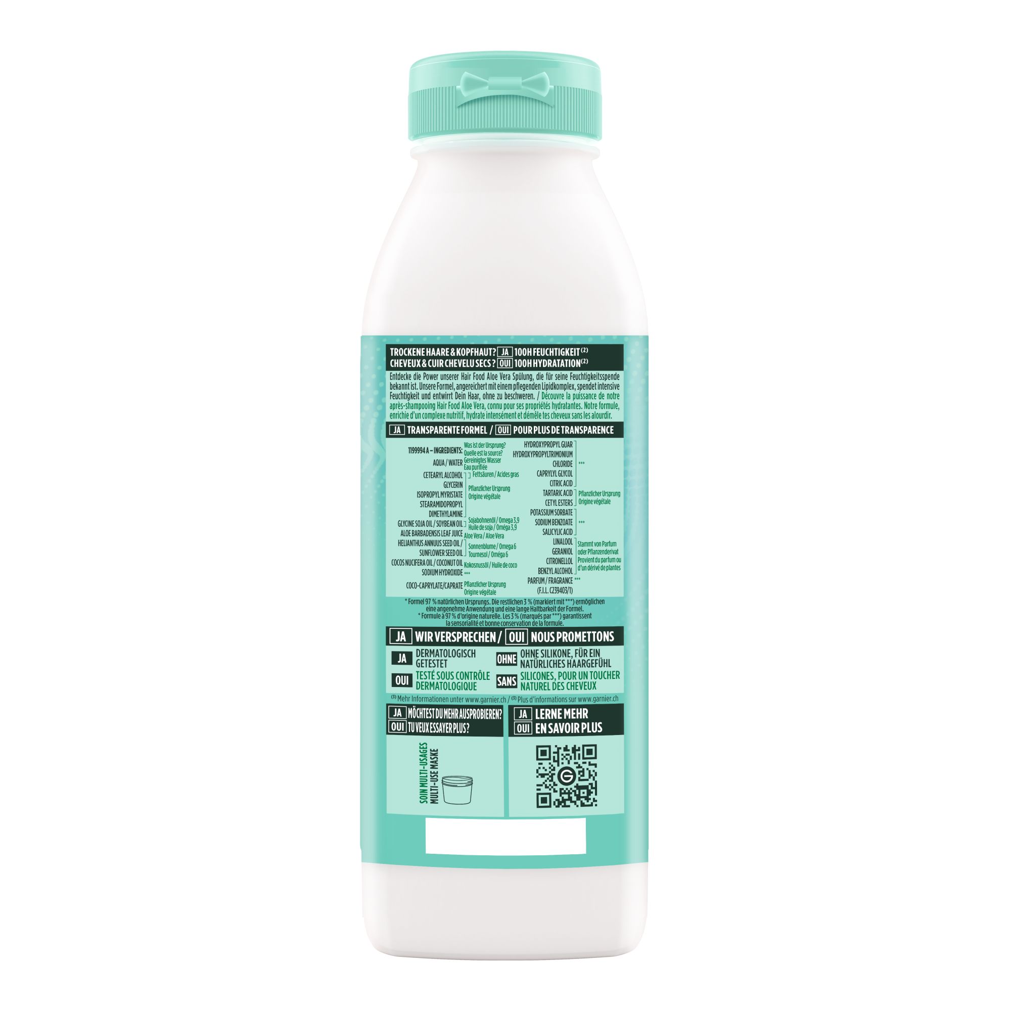 Fructis - Aloe Vera Hair Food Après-Shampooing