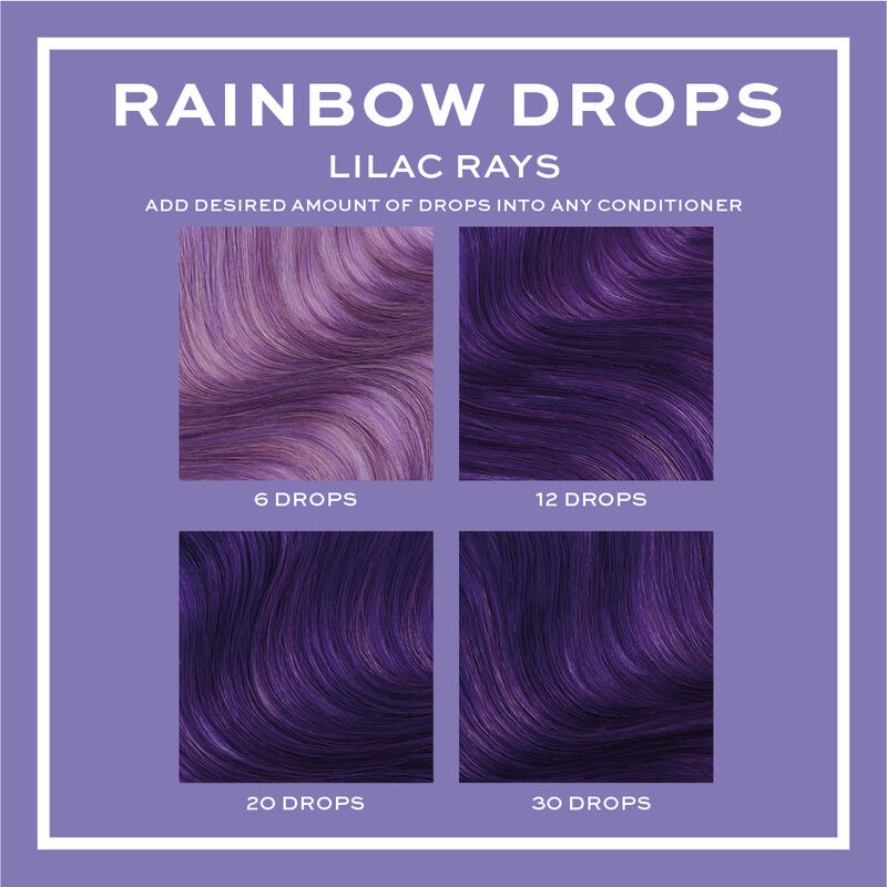Coloration Temporaire - Rainbow Drops - Non-Permanent Hair Color Coloration Temporaire - Rainbow Drops - Non-Permanent Hair Color