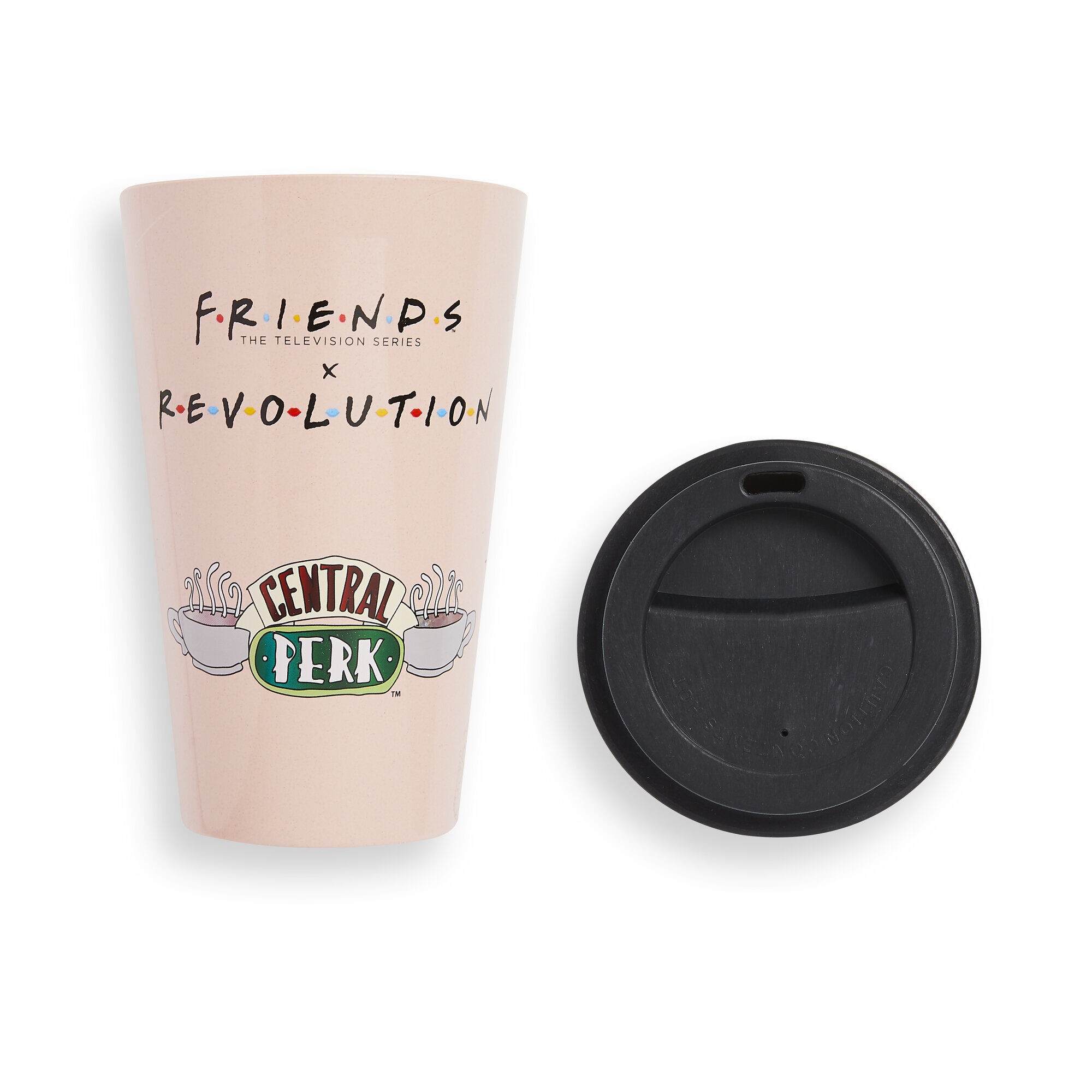 Revolution X Friends - Grab A Cup Cappuccino Body Scrub -- Körperpeeling & Becher