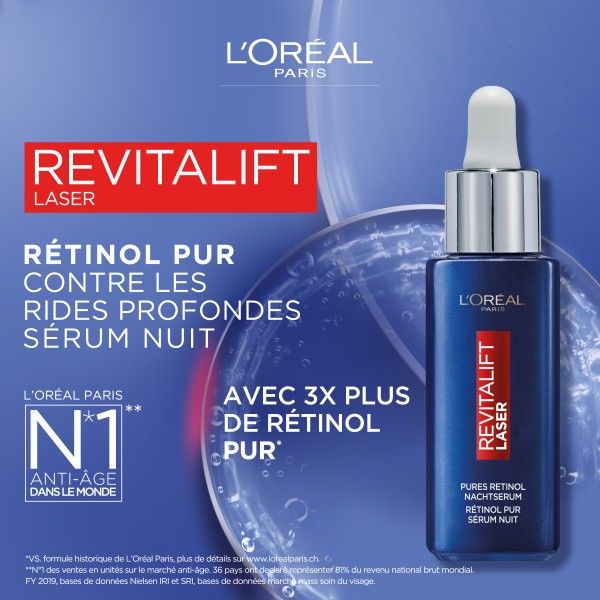 Revitalift Laser - Rétinol Pur Sérum Nuit Revitalift Laser - Rétinol Pur Sérum Nuit