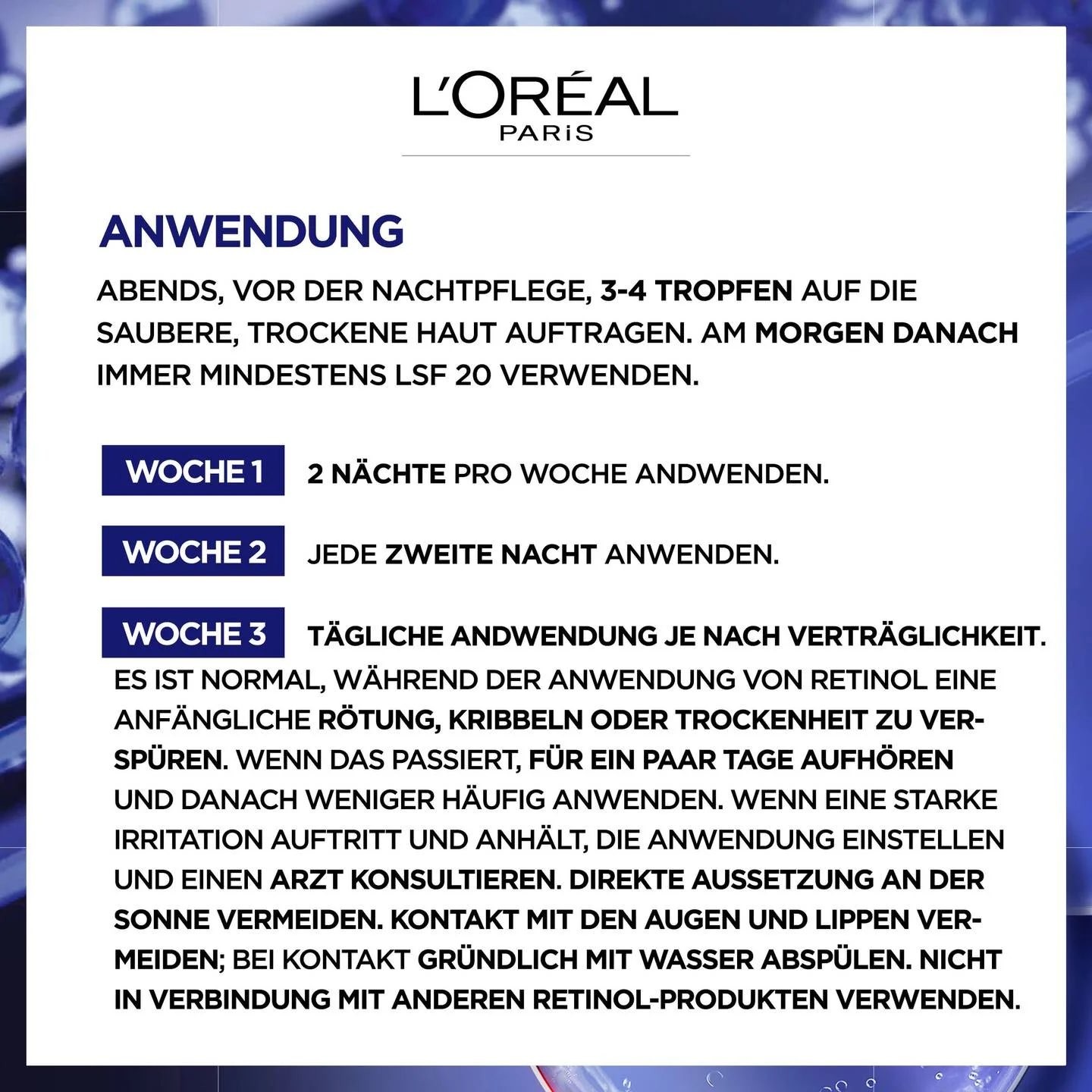 Revitalift Laser - Rétinol Pur Sérum Nuit Revitalift Laser - Rétinol Pur Sérum Nuit