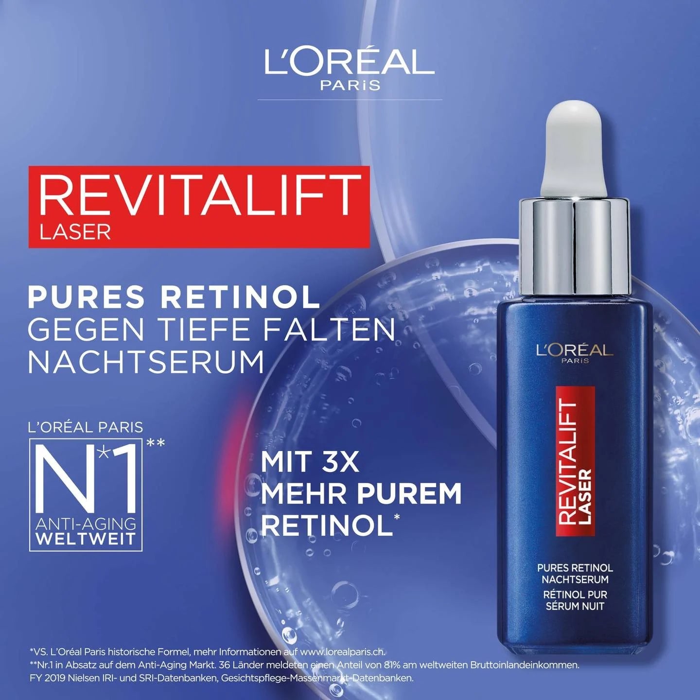 Revitalift Laser - Rétinol Pur Sérum Nuit Revitalift Laser - Rétinol Pur Sérum Nuit