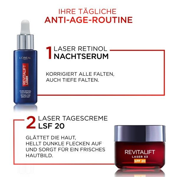 Revitalift Laser - Rétinol Pur Sérum Nuit Revitalift Laser - Rétinol Pur Sérum Nuit