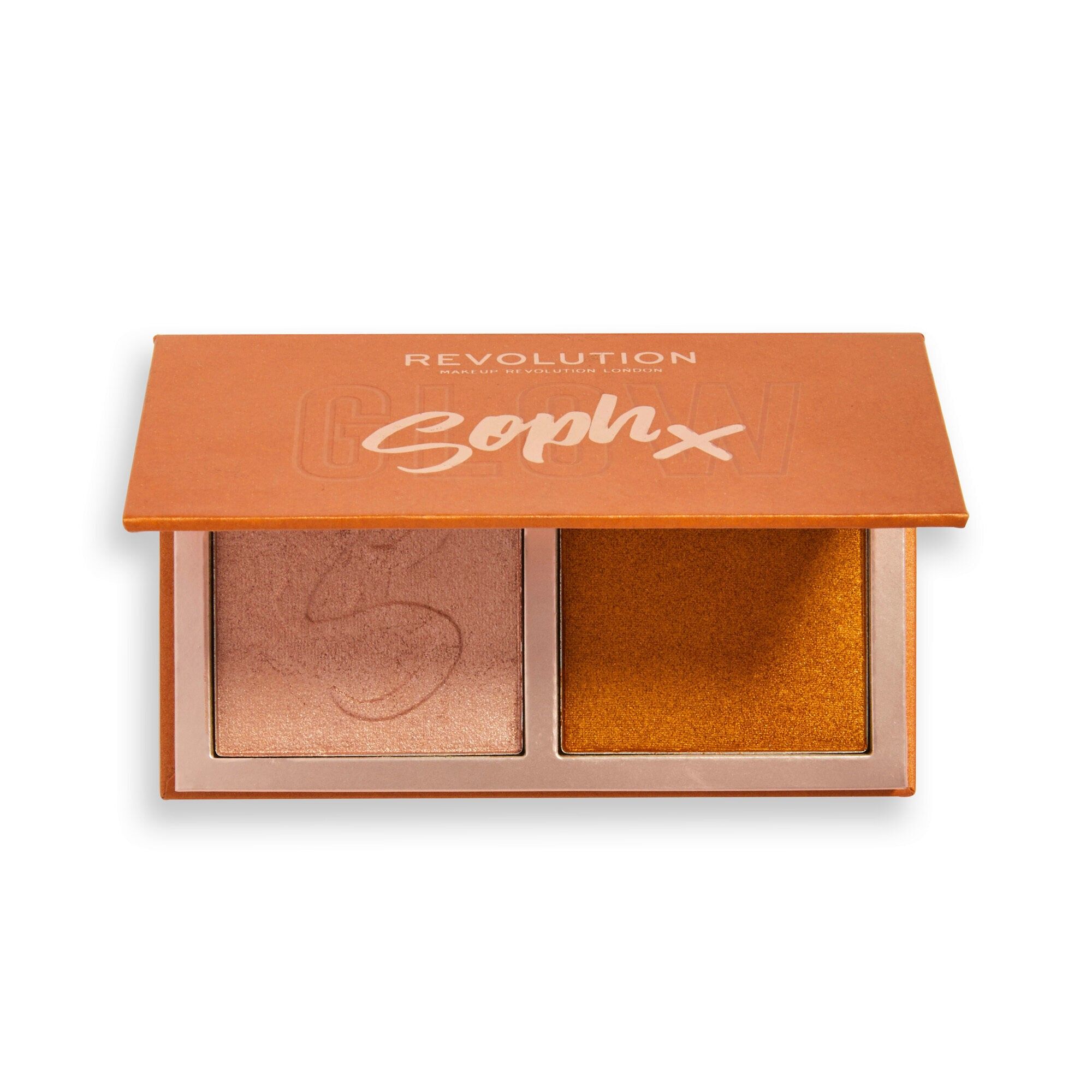 Makeup Revolution x Soph - Face Highlighter Duo Makeup Revolution x Soph - Face Highlighter Duo