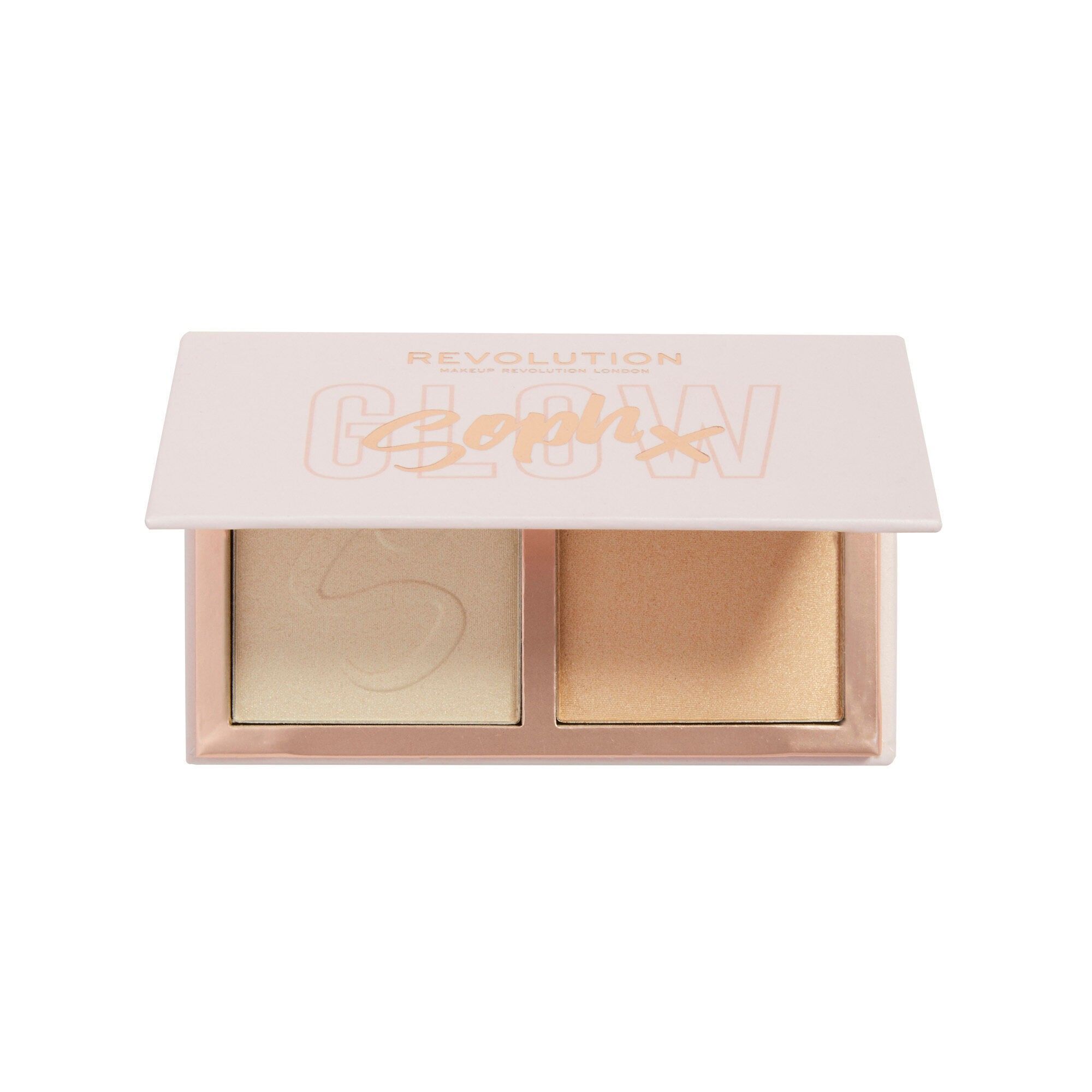 Makeup Revolution x Soph - Face Highlighter Duo Makeup Revolution x Soph - Face Highlighter Duo