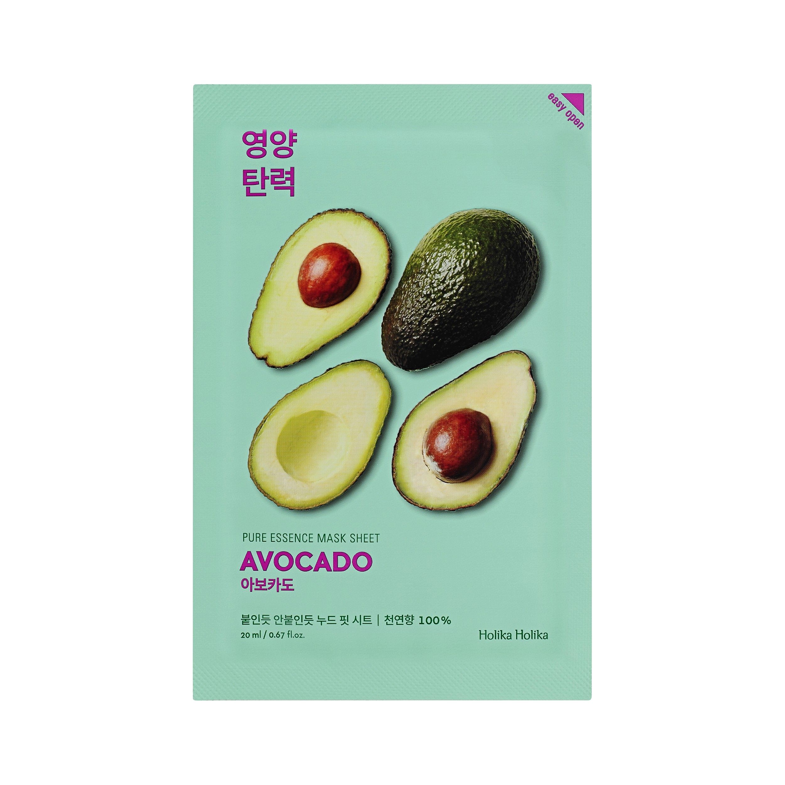 Pure Essence Mask Sheet - Avocado Pure Essence Mask Sheet - Avocado