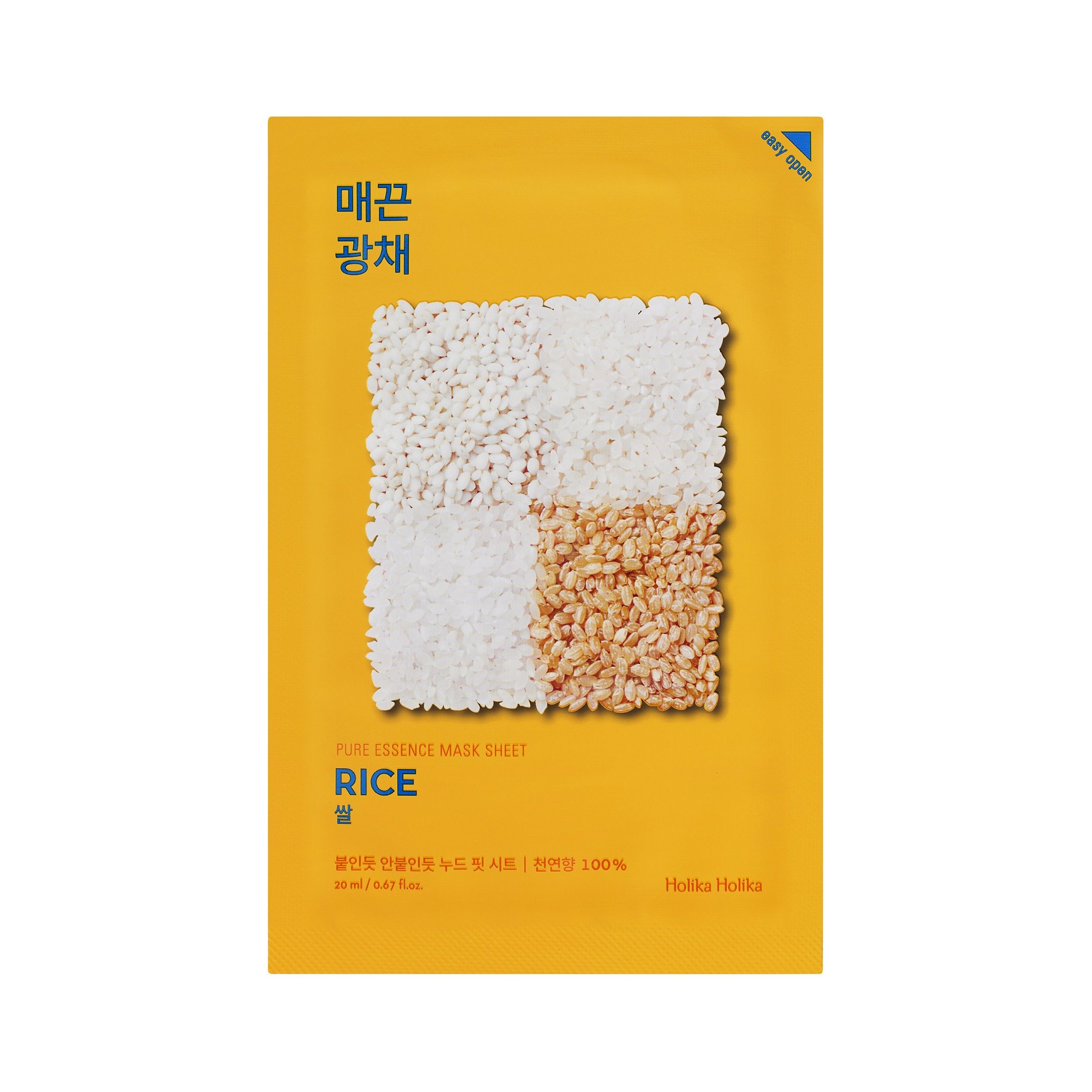 Pure Essence Mask Sheet - Rice Pure Essence Mask Sheet - Rice