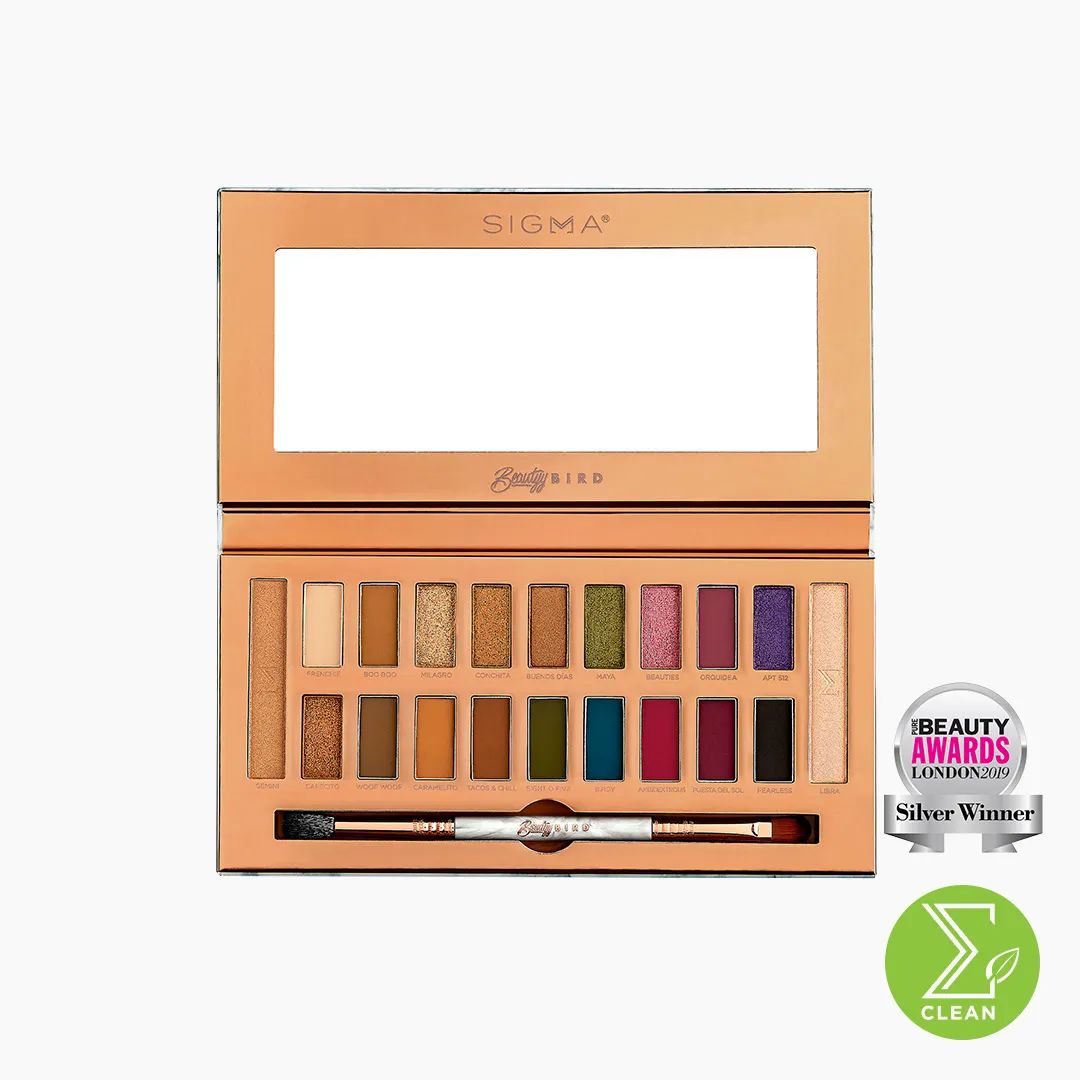 Eyeshadow & Highlighter Palette - Sigma x Beautyy Bird - The Dream Palette Eyeshadow & Highlighter Palette - Sigma x Beautyy Bird - The Dream Palette