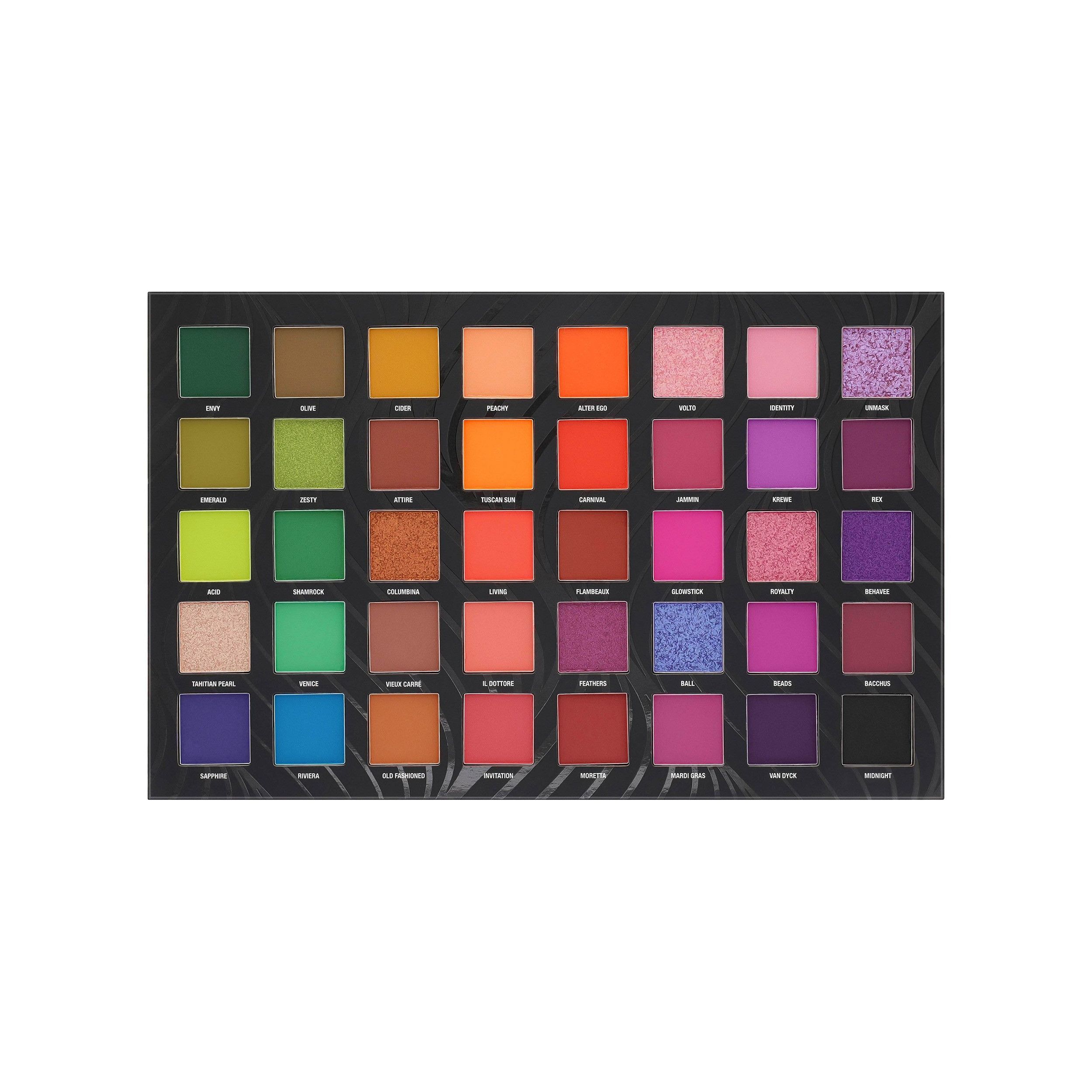 Palette de Fards à Paupières - Mardi Gras Pressed Pigment Palette Palette de Fards à Paupières - Mardi Gras Pressed Pigment Palette