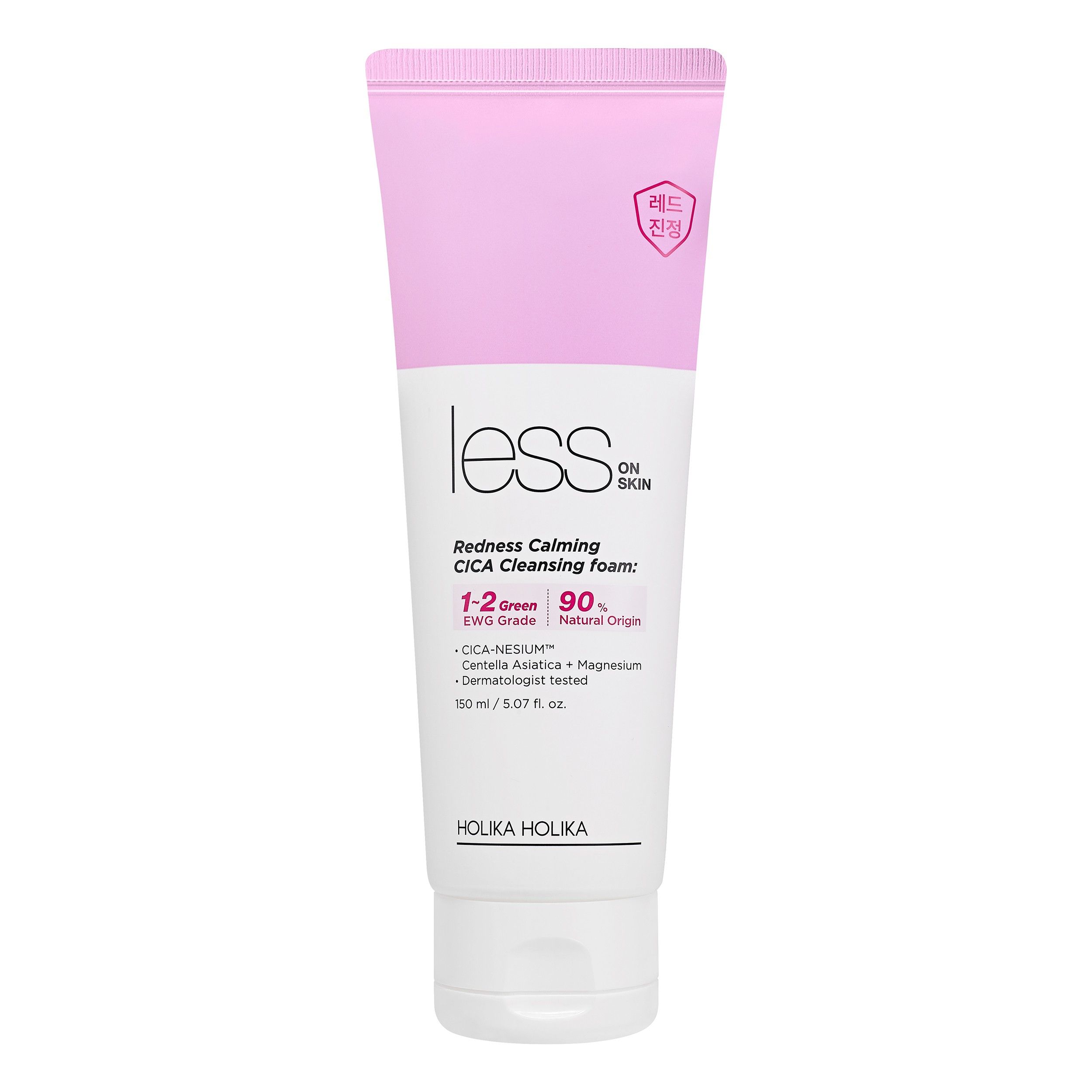 Less On Skin - Redness Calming Cica Cleansing Foam Less On Skin - Redness Calming Cica Cleansing Foam