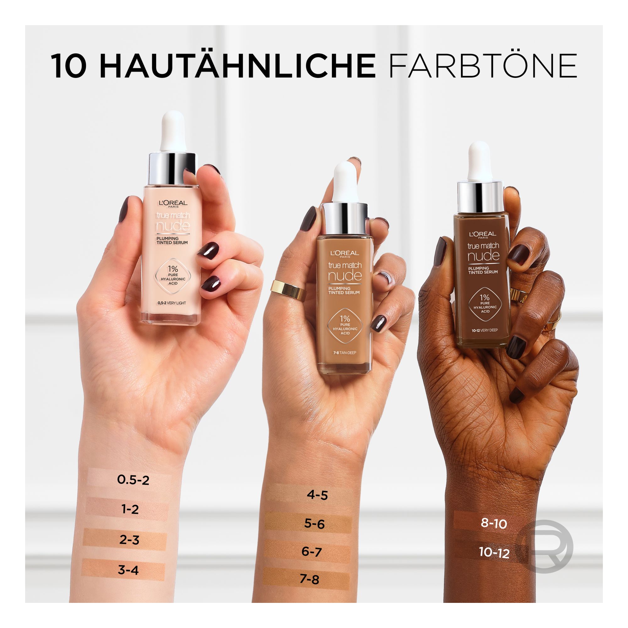 True Match Nude - Aufpolsterndes Getöntes Serum