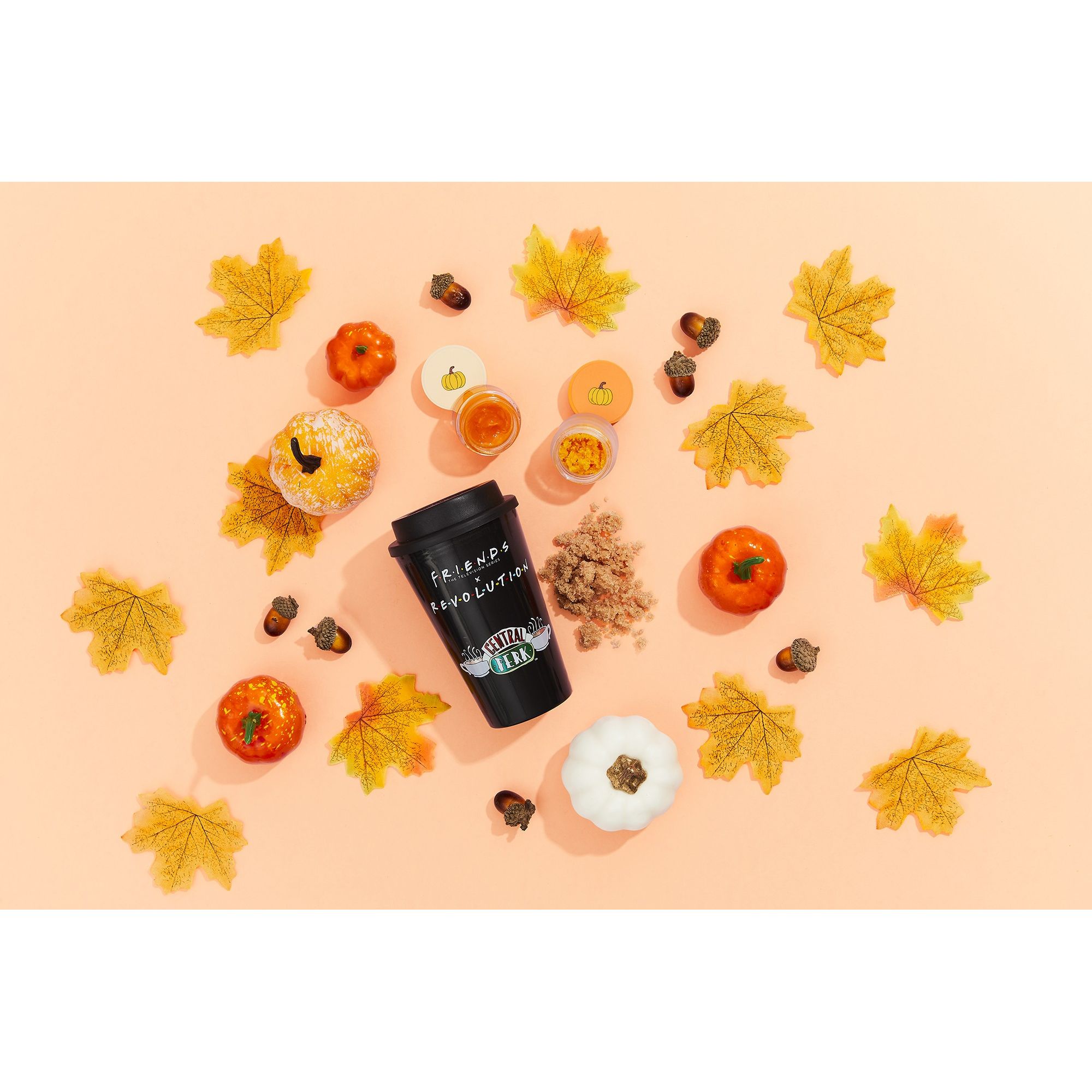 Revolution X Friends - Pumpkin Spice Body Scrub & Cup