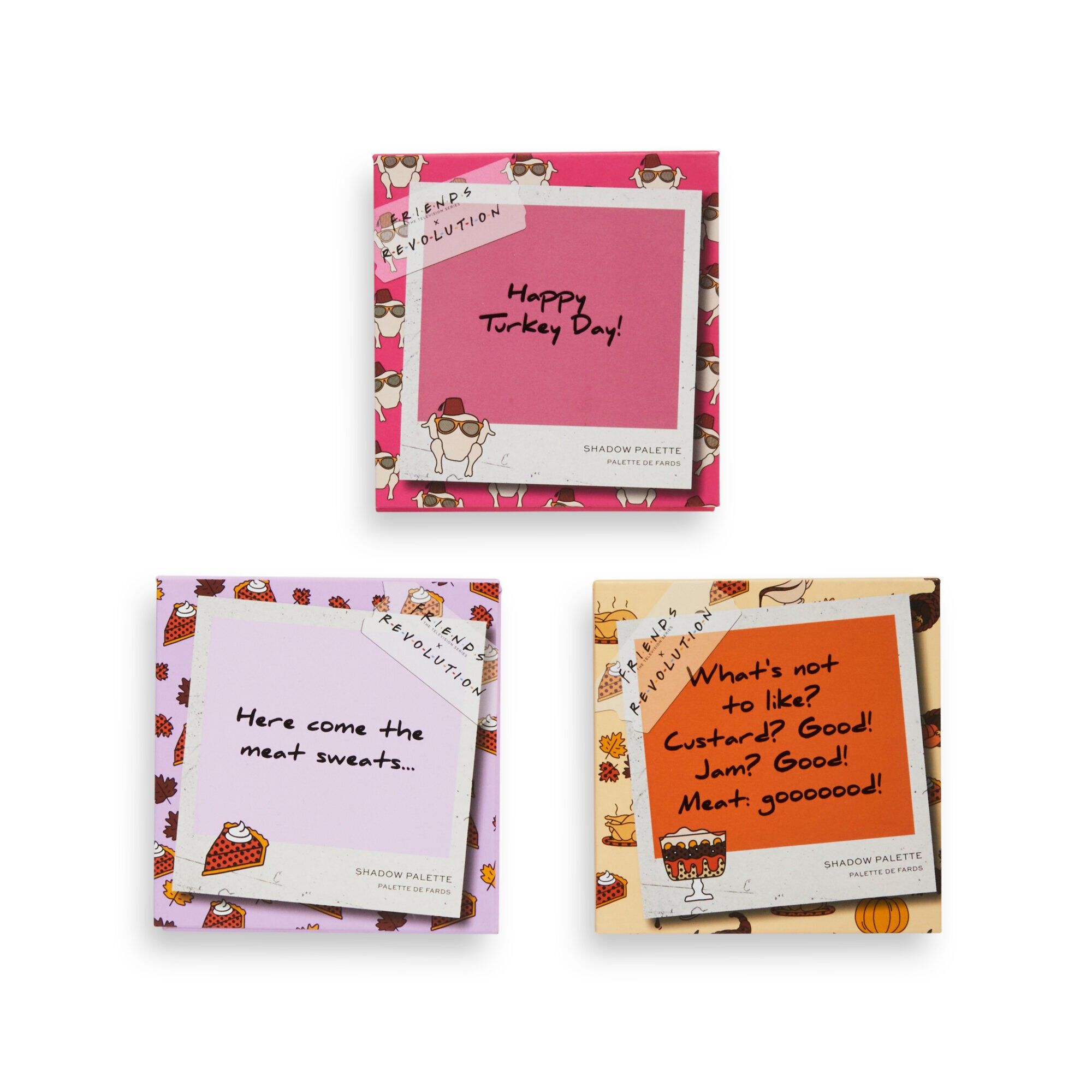 Set Palettes de Fards à Paupières - Makeup Revolution X Friends - Eyeshadow Palette Set Set Palettes de Fards à Paupières - Makeup Revolution X Friends - Eyeshadow Palette Set