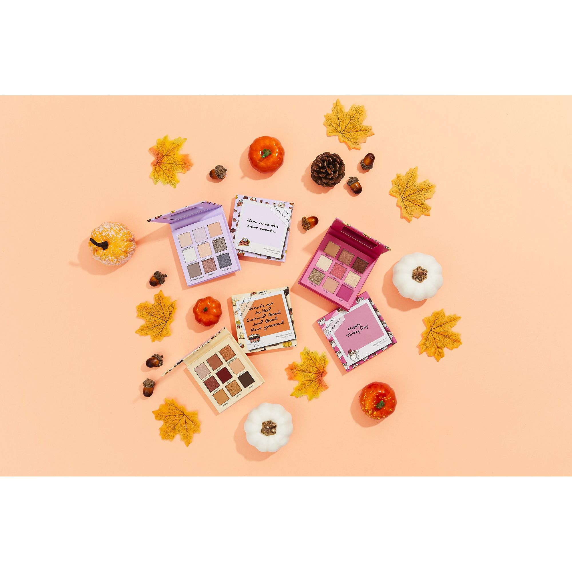 Set Palettes de Fards à Paupières - Makeup Revolution X Friends - Eyeshadow Palette Set Set Palettes de Fards à Paupières - Makeup Revolution X Friends - Eyeshadow Palette Set