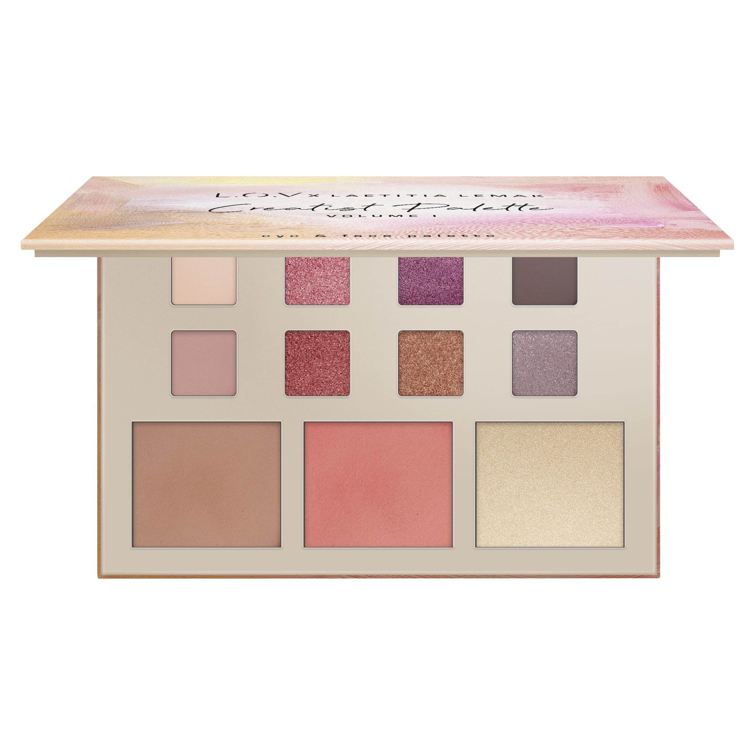 Make-Up Palette - L.O.V x Laetitia Lemak - Creatist Palette - Eye & Face Palette Make-Up Palette - L.O.V x Laetitia Lemak - Creatist Palette - Eye & Face Palette